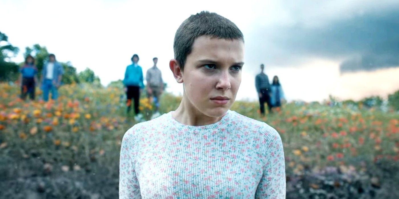 Millie Bobby Brown as Eleven in Stranger Things