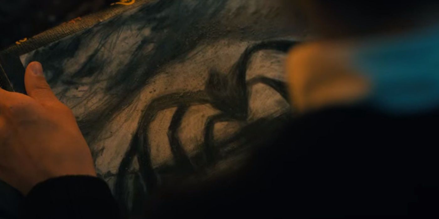 Mind Flayer Drawing In Stranger Things 4 Finale