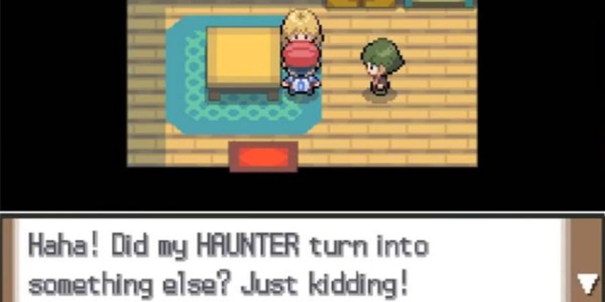 Mindy after trading the player a Haunter with an Everstone in Platinum.