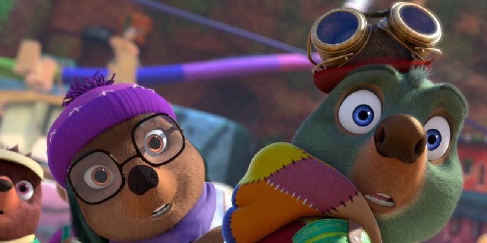 Dotty makes fun of Moley in Moley