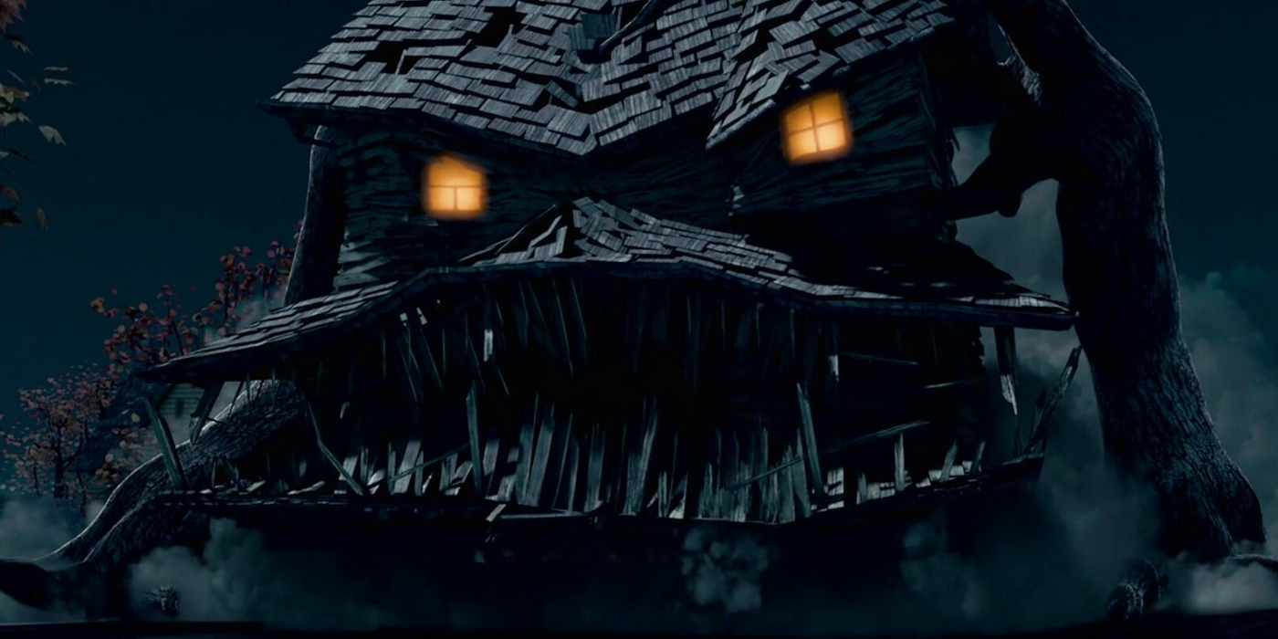 Monster House transforming into a monster