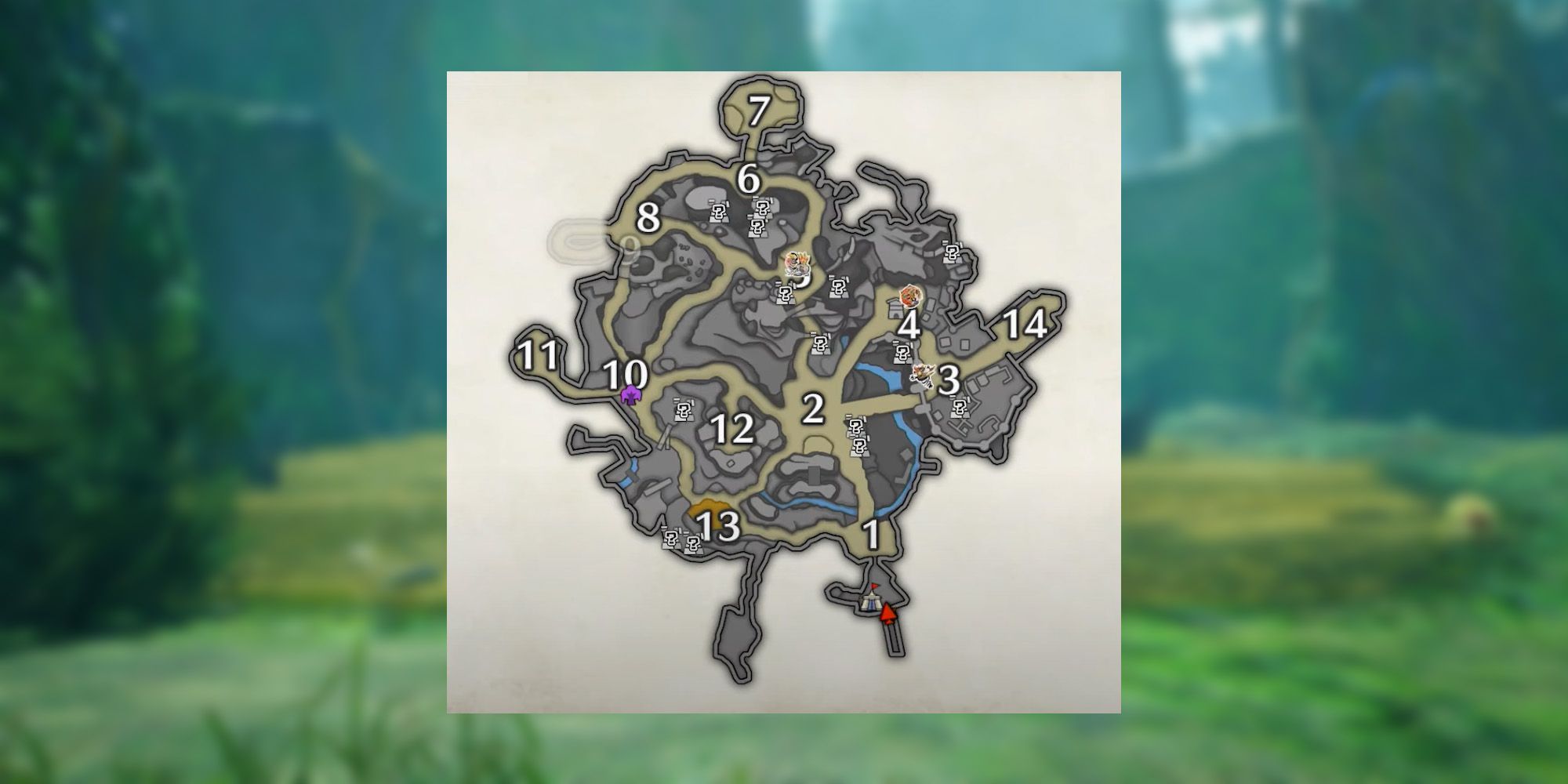 Monster Hunter Rise Sunbreak Centuria Ore Citadel Elgado Map