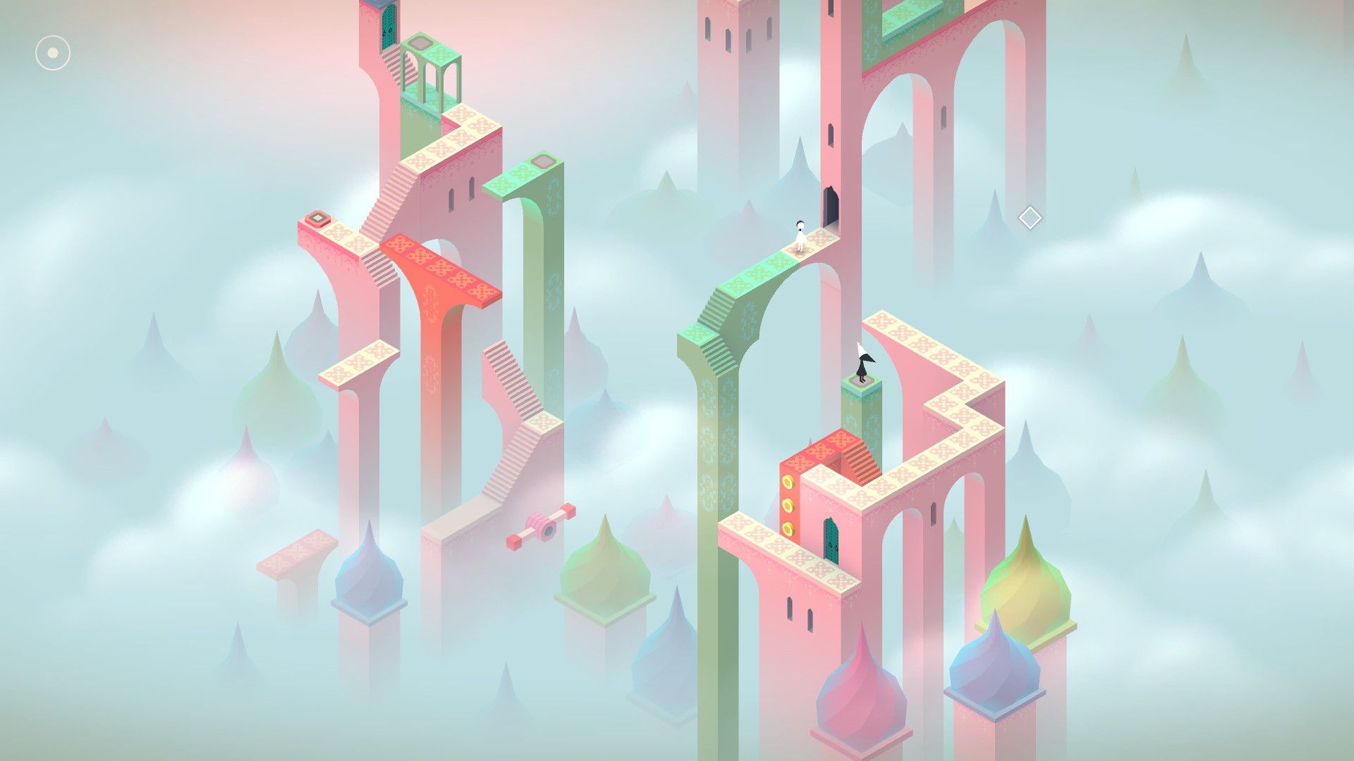Monument Valley Panoramic Edition The Thief Level Screenshot