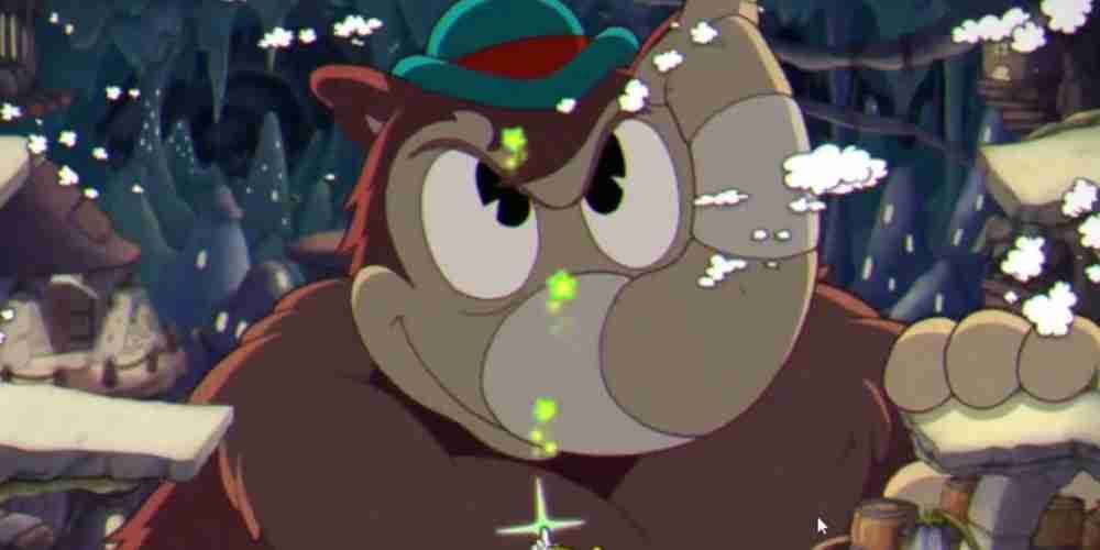 The anteater from the Moonshine Mob tips its hat in Cuphead&rsquo;s DLC.