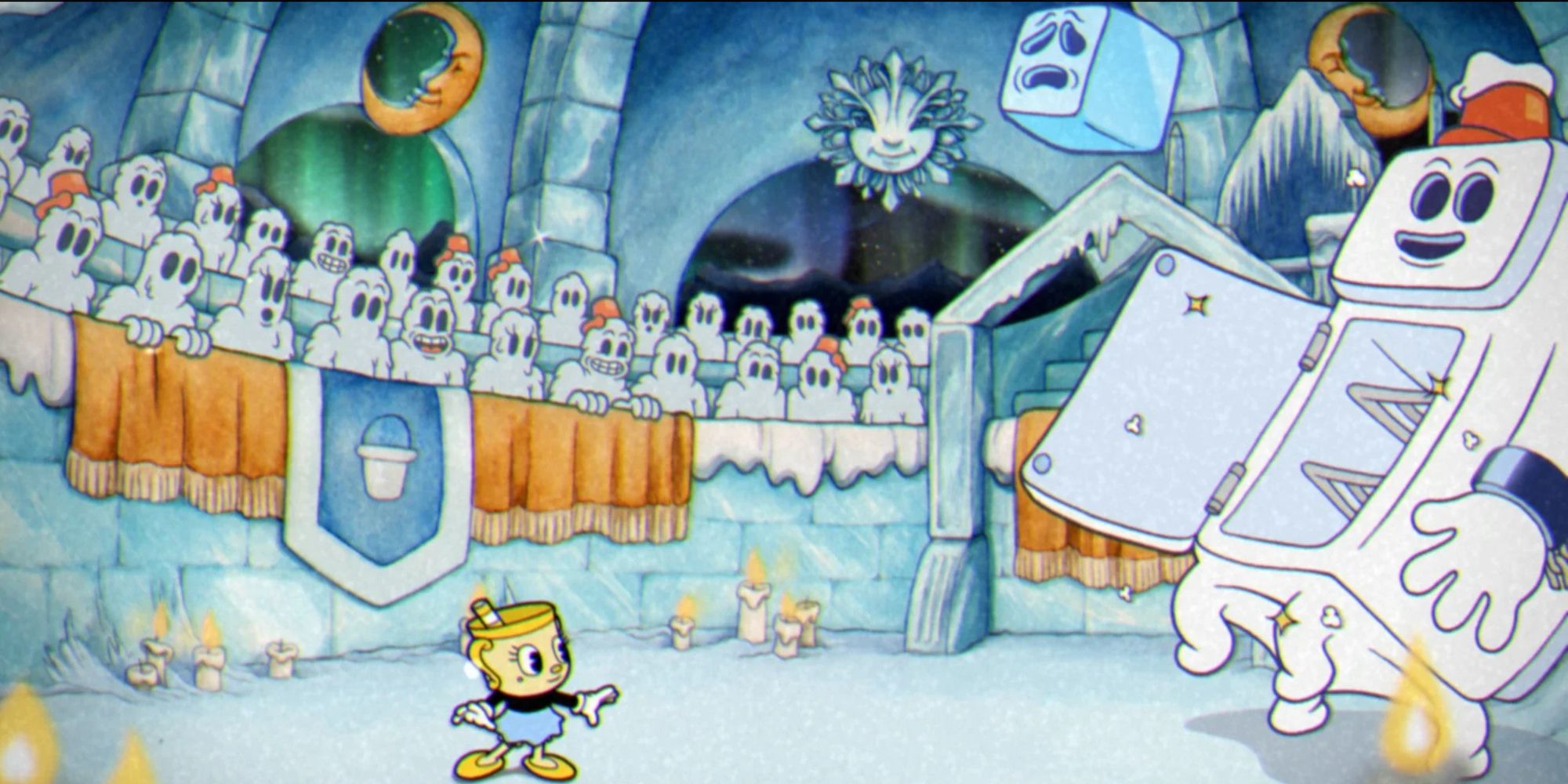 Mortimer Freeze Second Phase Boss Fight Cuphead Delicious Last Course
