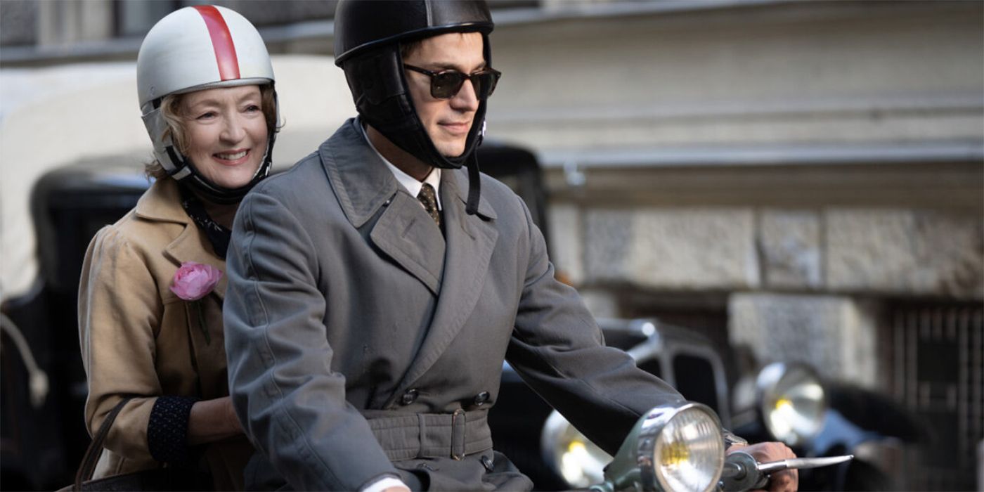 Mrs. Harris - Lucas Bravo &amp; Lesley Manville