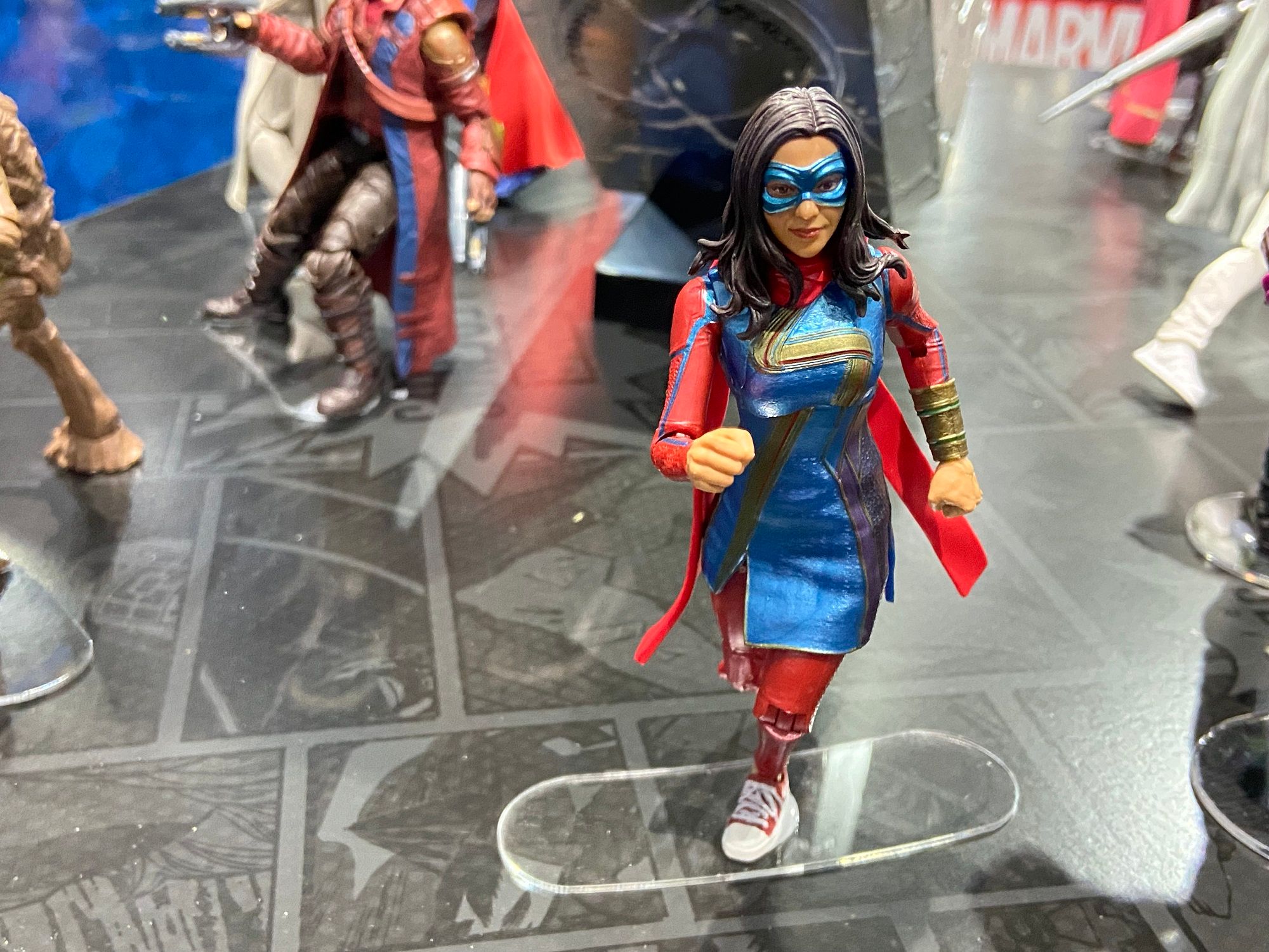 Ms Marvel toy at Hasbro Booth SDCC 2022