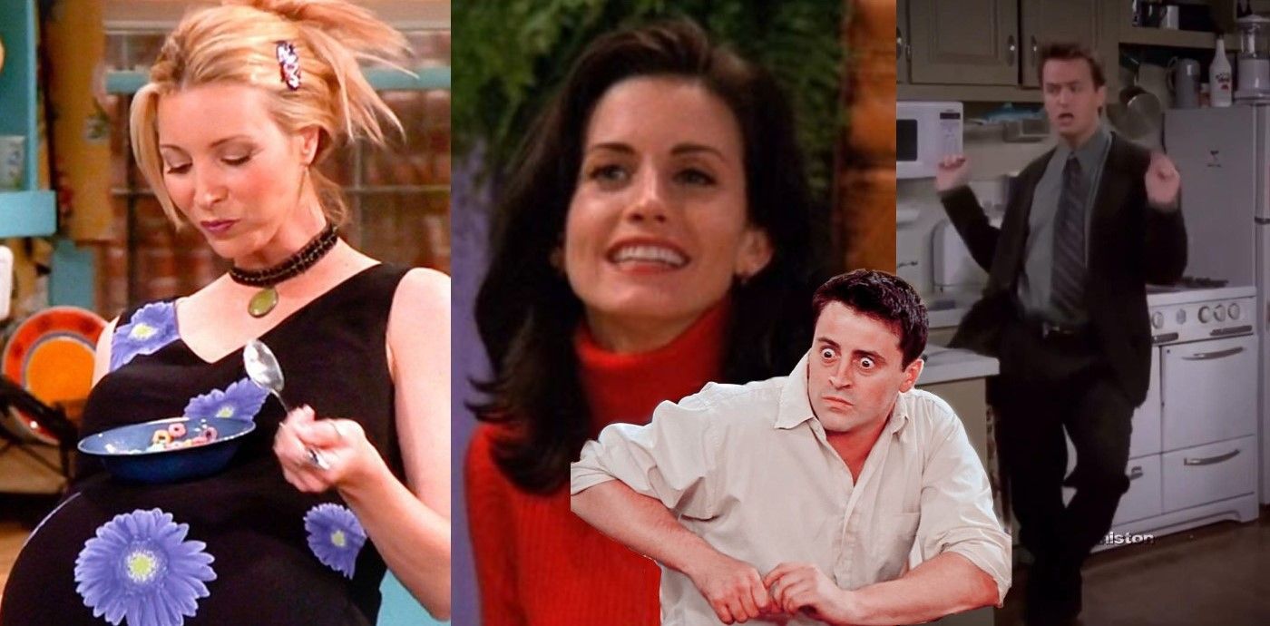 Friends Funny Moments - Phoebe, Monica, Chandler, Joey