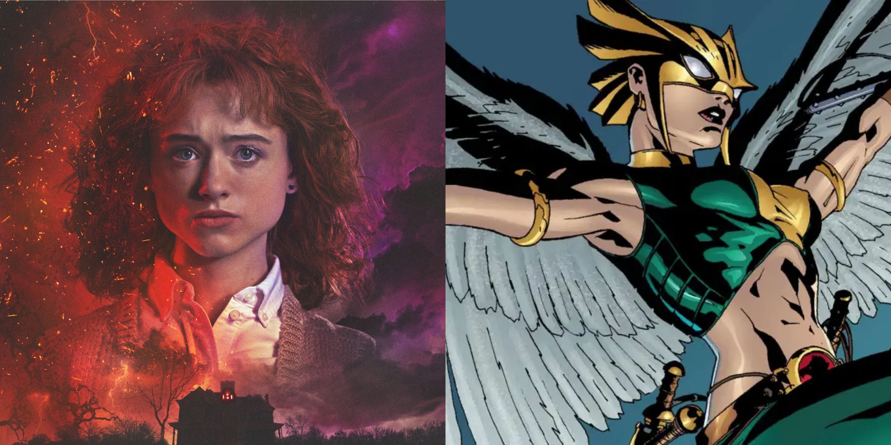 Natalia Dyer &amp; Hawkgirl
