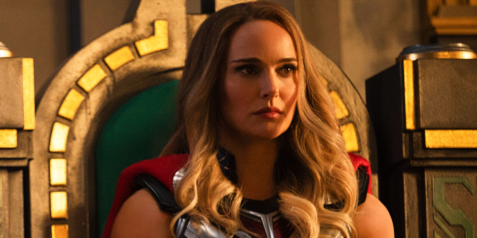 Natalie Portman as Jane Foster in Omnipotence City in Thor Love and Thunder