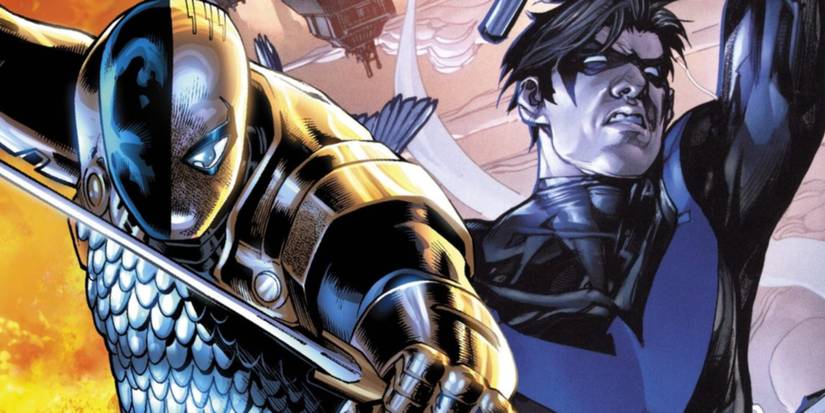 Nightwing and Deathstroke DC Comics