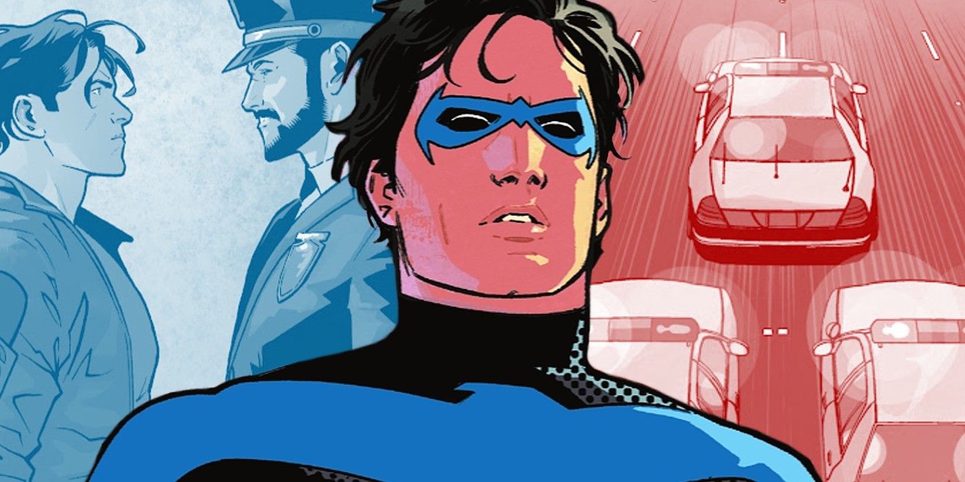 Nightwing vs the police