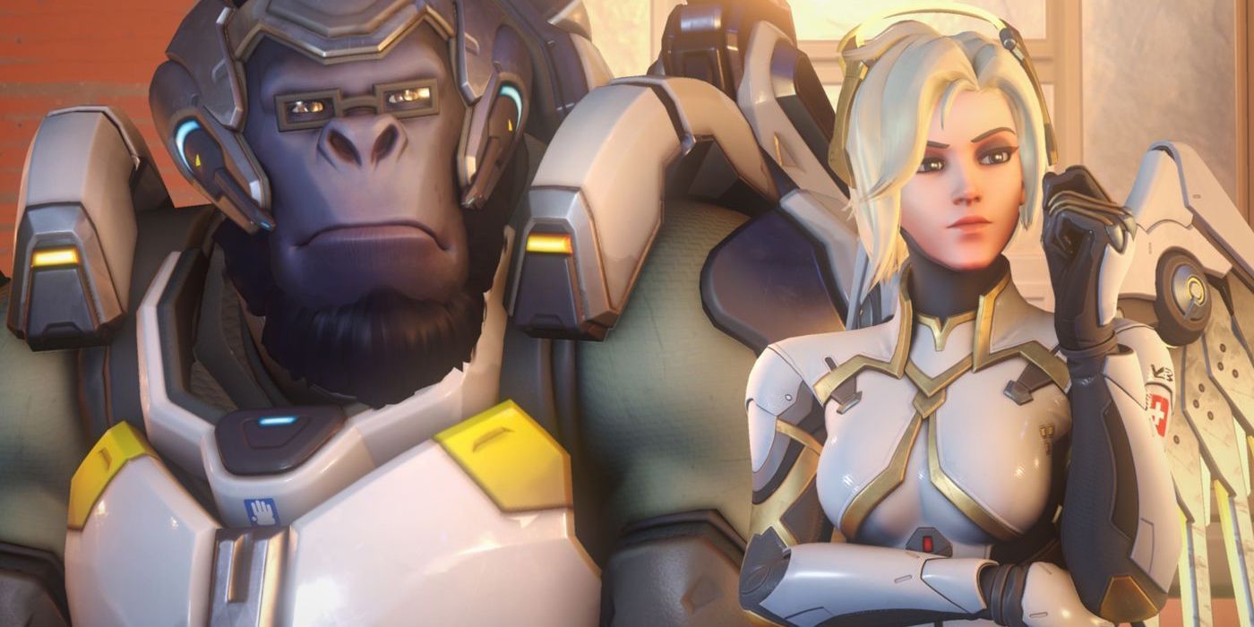 Overwatch 2 Winston and Mercy Redesigns Healing