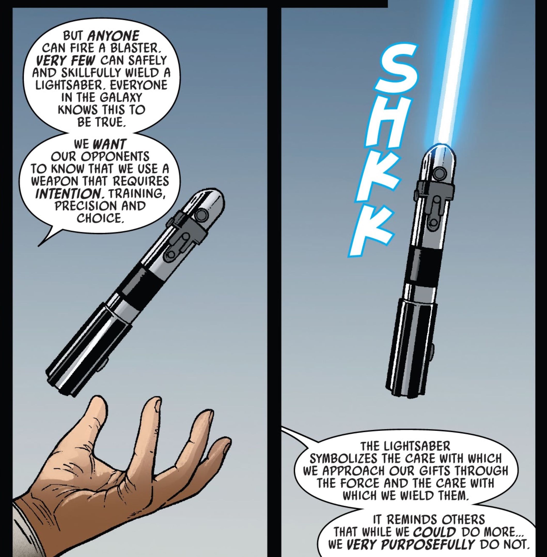 Obi-Wan Explains Jedi Lightsaber In Star Wars #25