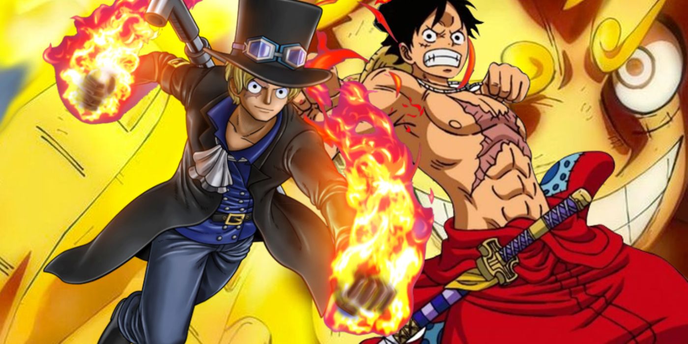 One-Piece-Luffy-Sabo-Gear-5