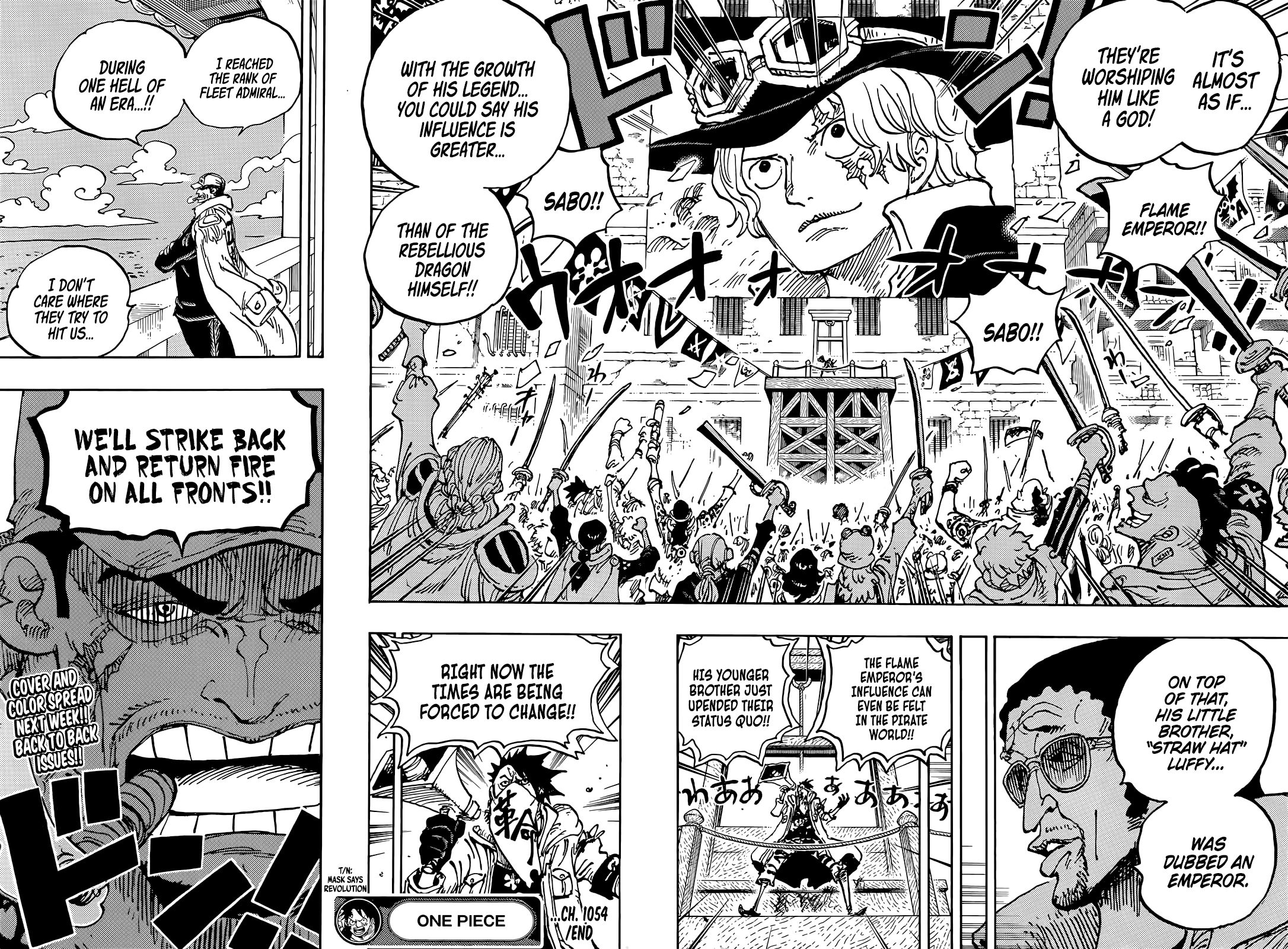 One Piece Returns From Hiatus With Explosive Declaration of War