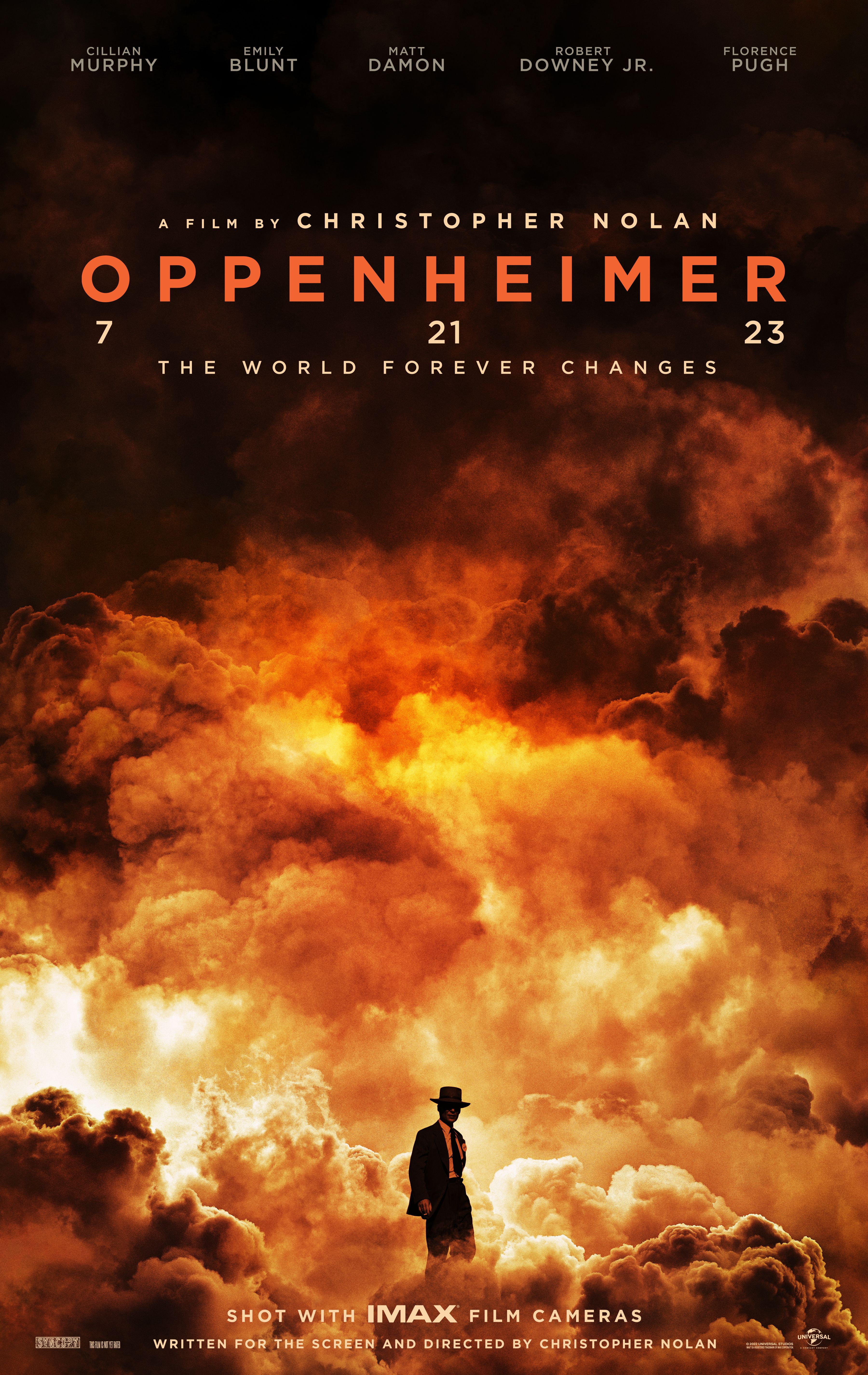 Oppenheimer Poster: Christopher Nolan’s Next Movie Is Explosive & Tragic