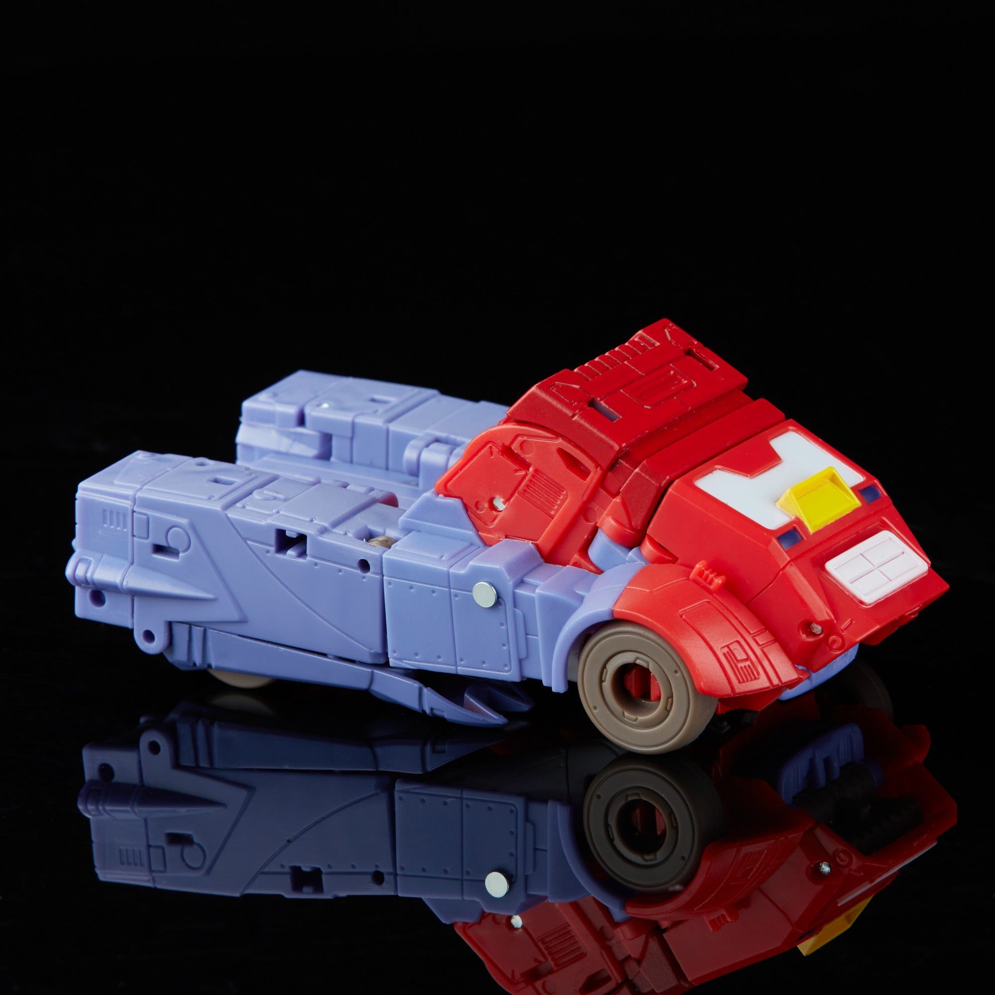 Orion Pax vehicle form toy from Hasbro
