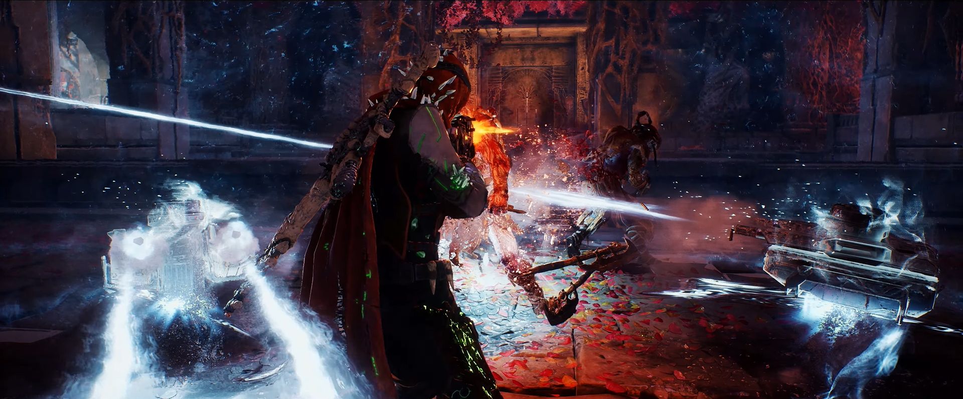 Outriders Worldslayer Overseer Technomancer Deploying Turrets