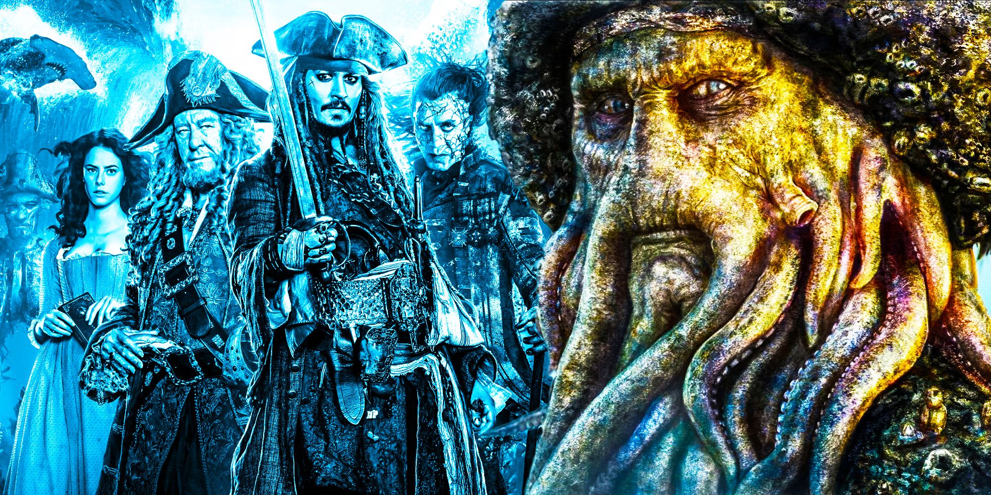 Pirates of the Caribbean Brought Back The Wrong Davy Jones story