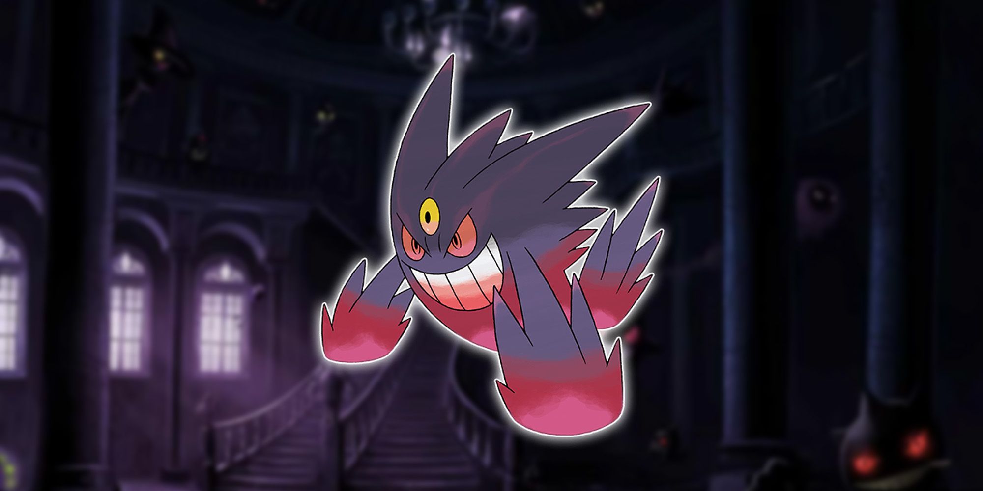 Shiny Mega Gengar  Ghost type pokemon, Dark pokémon, Pokemon pokedex