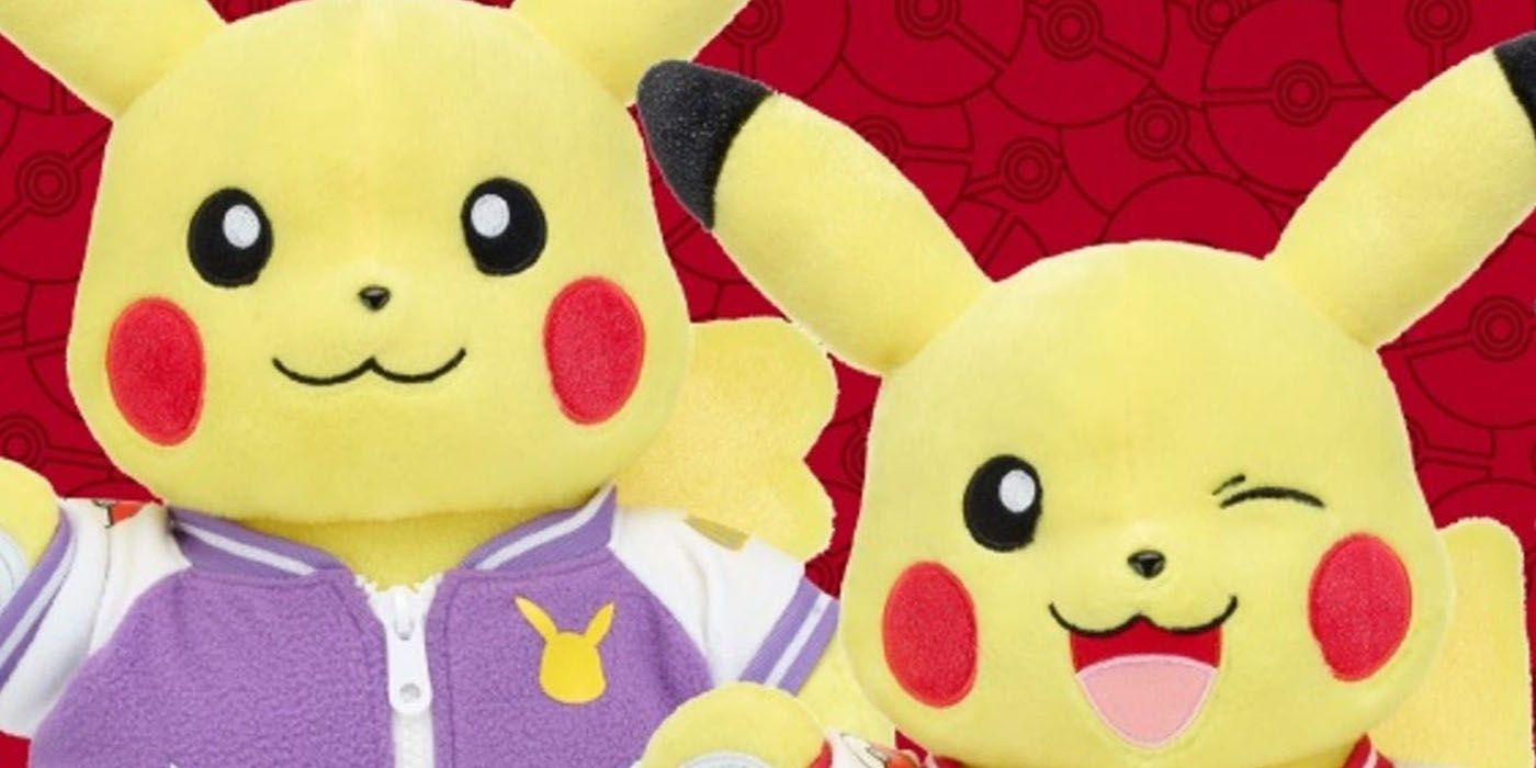 Pokémon Build-A-Bear Collection Adds New Sporty Pikachu Plushes