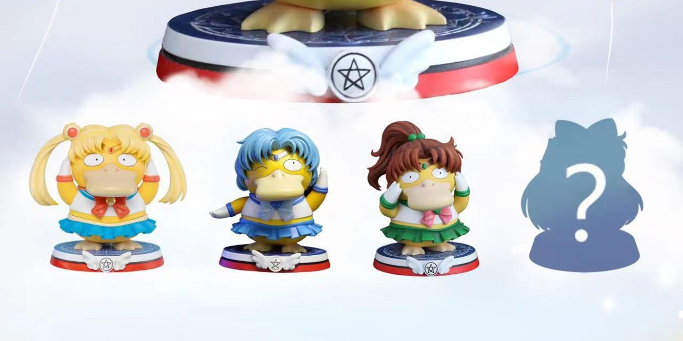 Psyduck Gets Magical Evolutions In Pokémon x Sailor Moon Figures