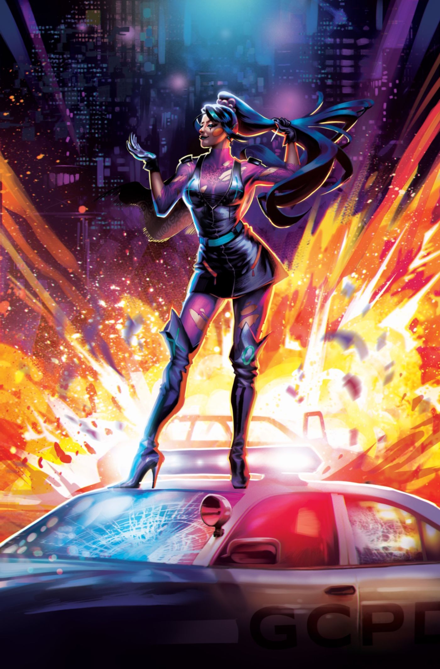Punchline Gotham Game Cover 5 DC Comics