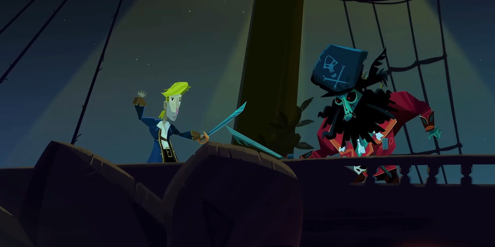 Guybrush and LeChuck Fight In Return To Monkey Island Trailer