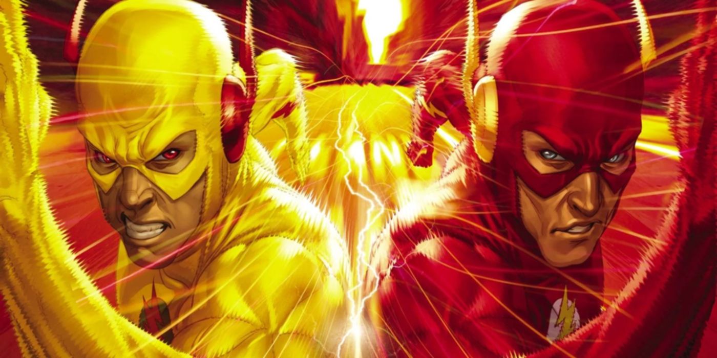 Reverse Flash Flash Artgerm Cover DC Comics