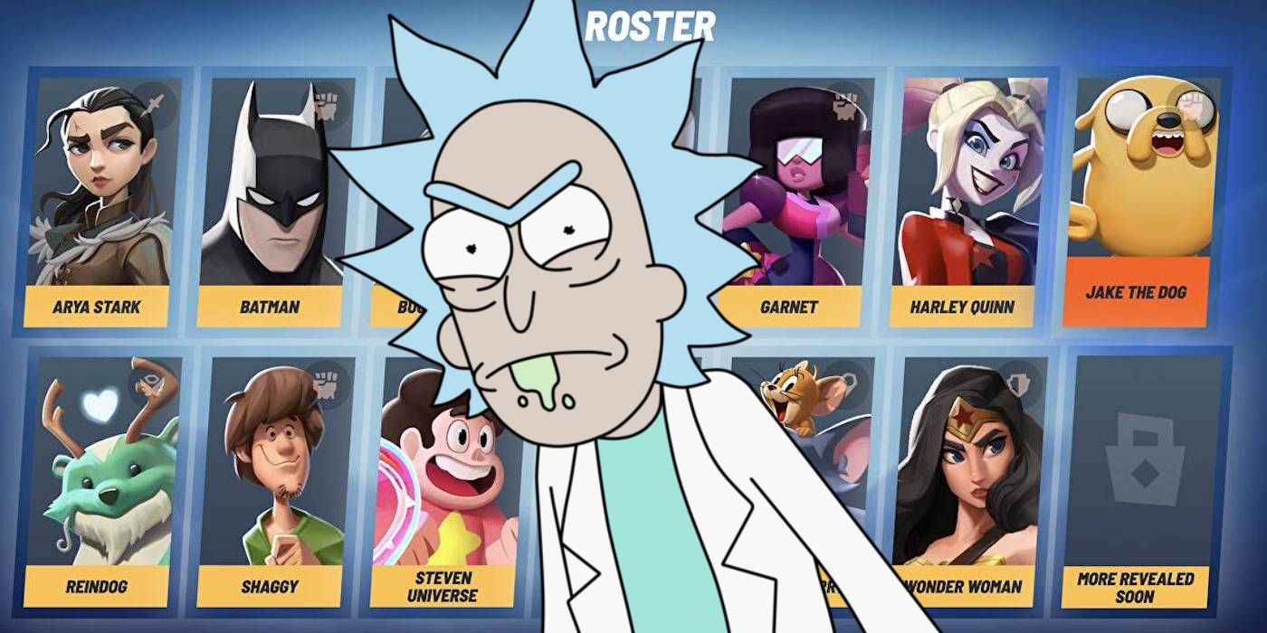 MultiVersus Lobbies See Rick Sanchez Appearing Early