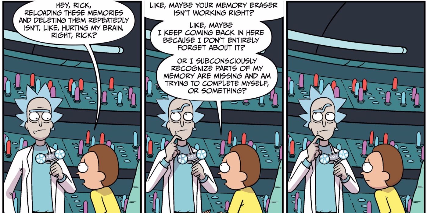 Rick and Morty Mind Blowers comic
