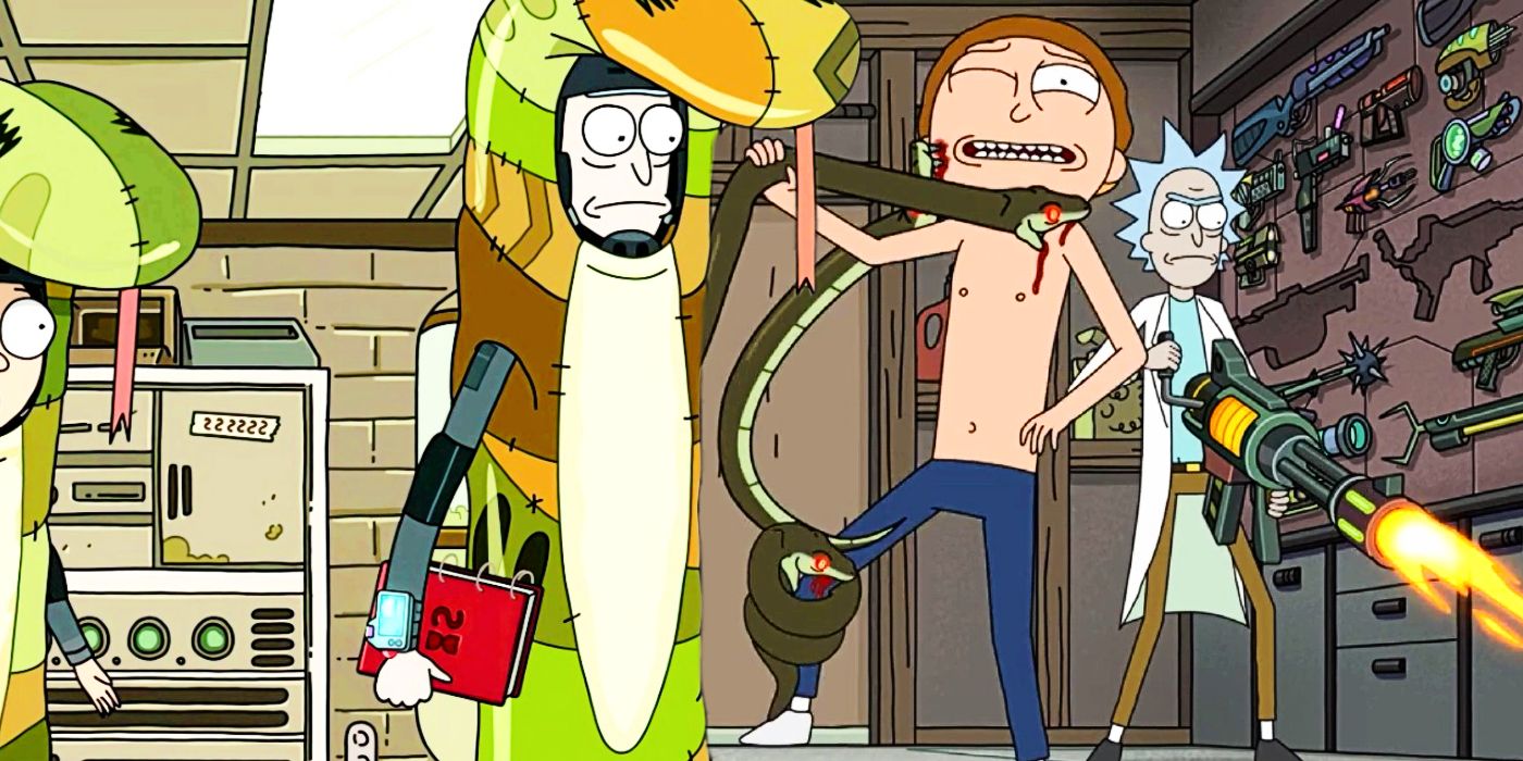 Rick and Morty in Rattlestar Ricklactica