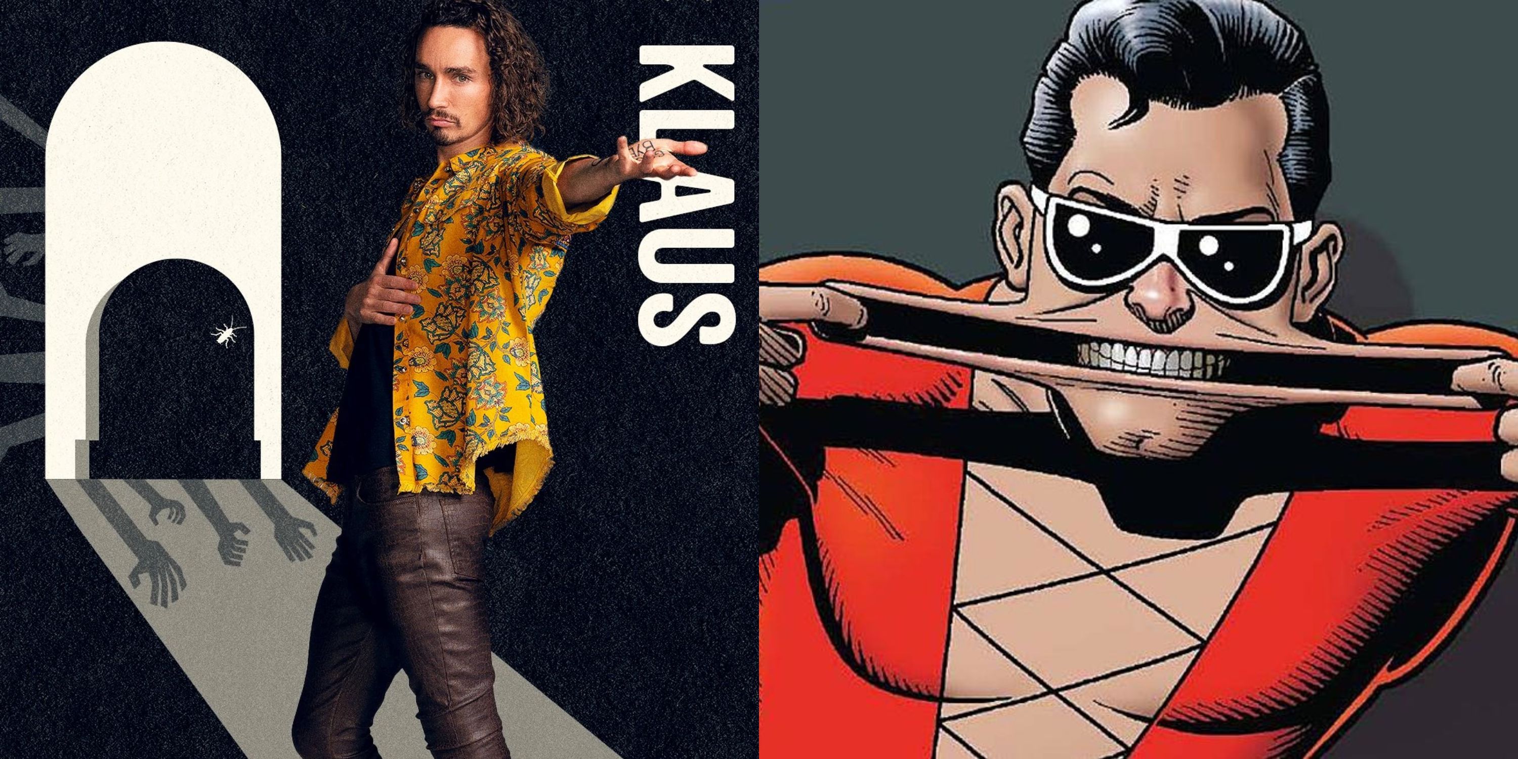 Robert Sheehan &amp; Plastic Man