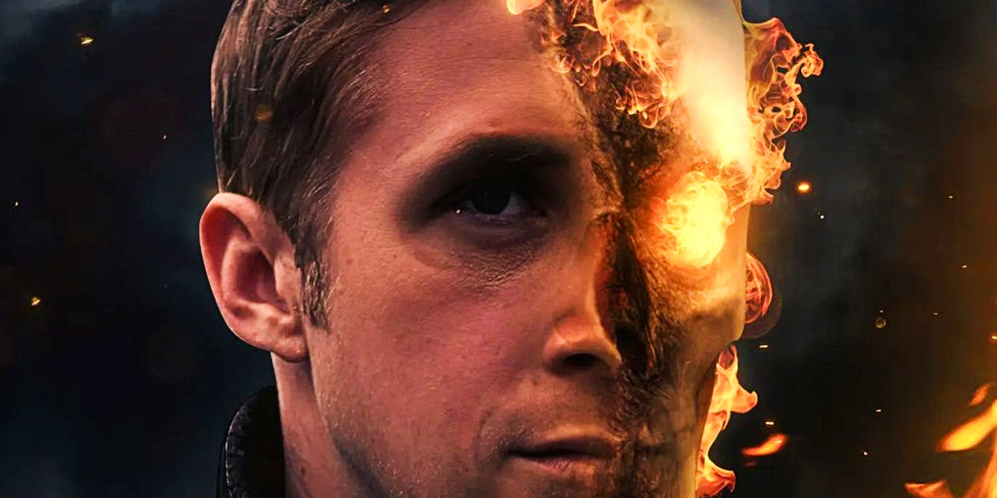 Ryan Gosling’s Ghost Rider Goals Come True In MCU Fan Artwork