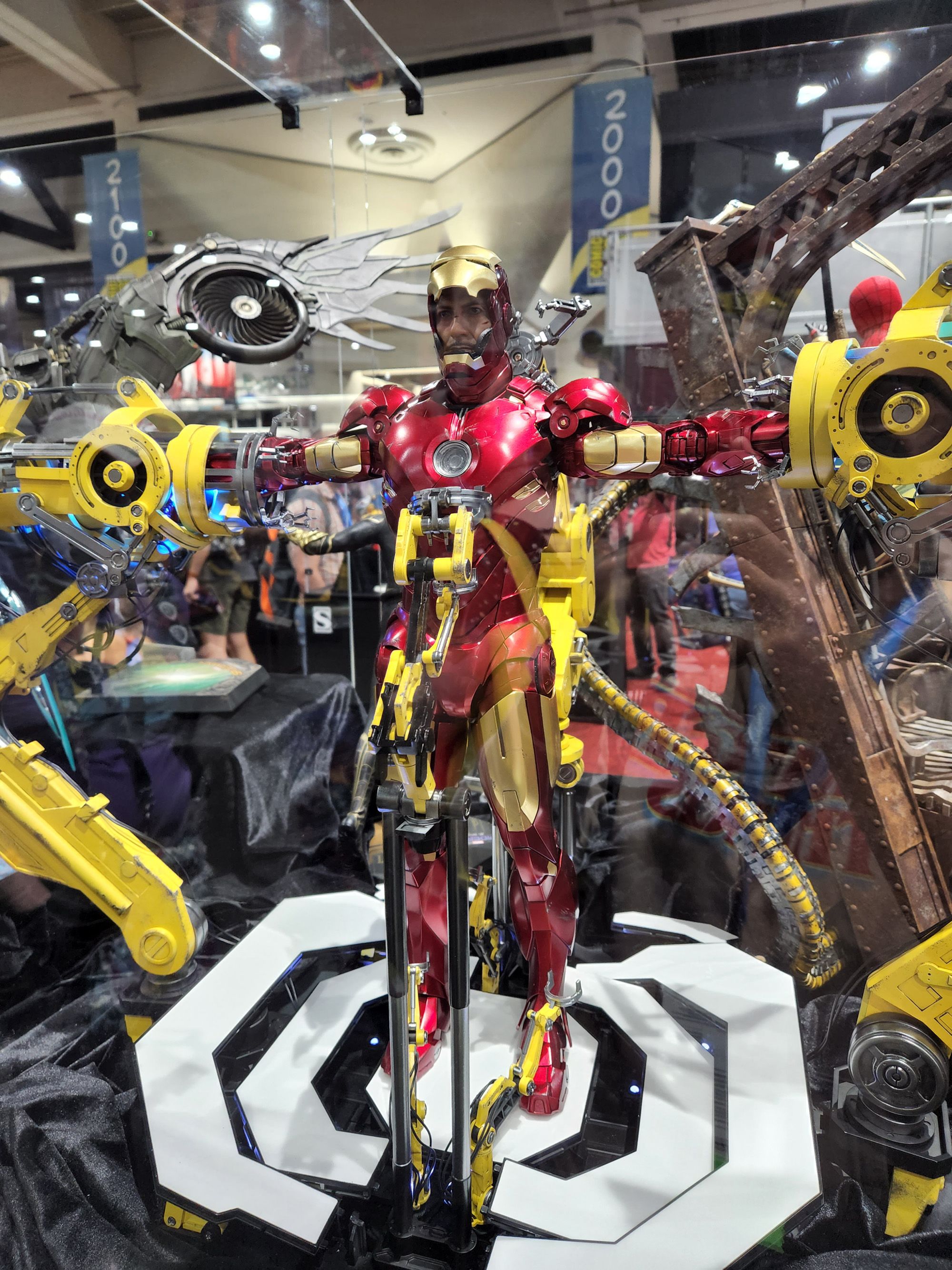 SDCC 2022 Sideshow Booth Iron Man Avengers