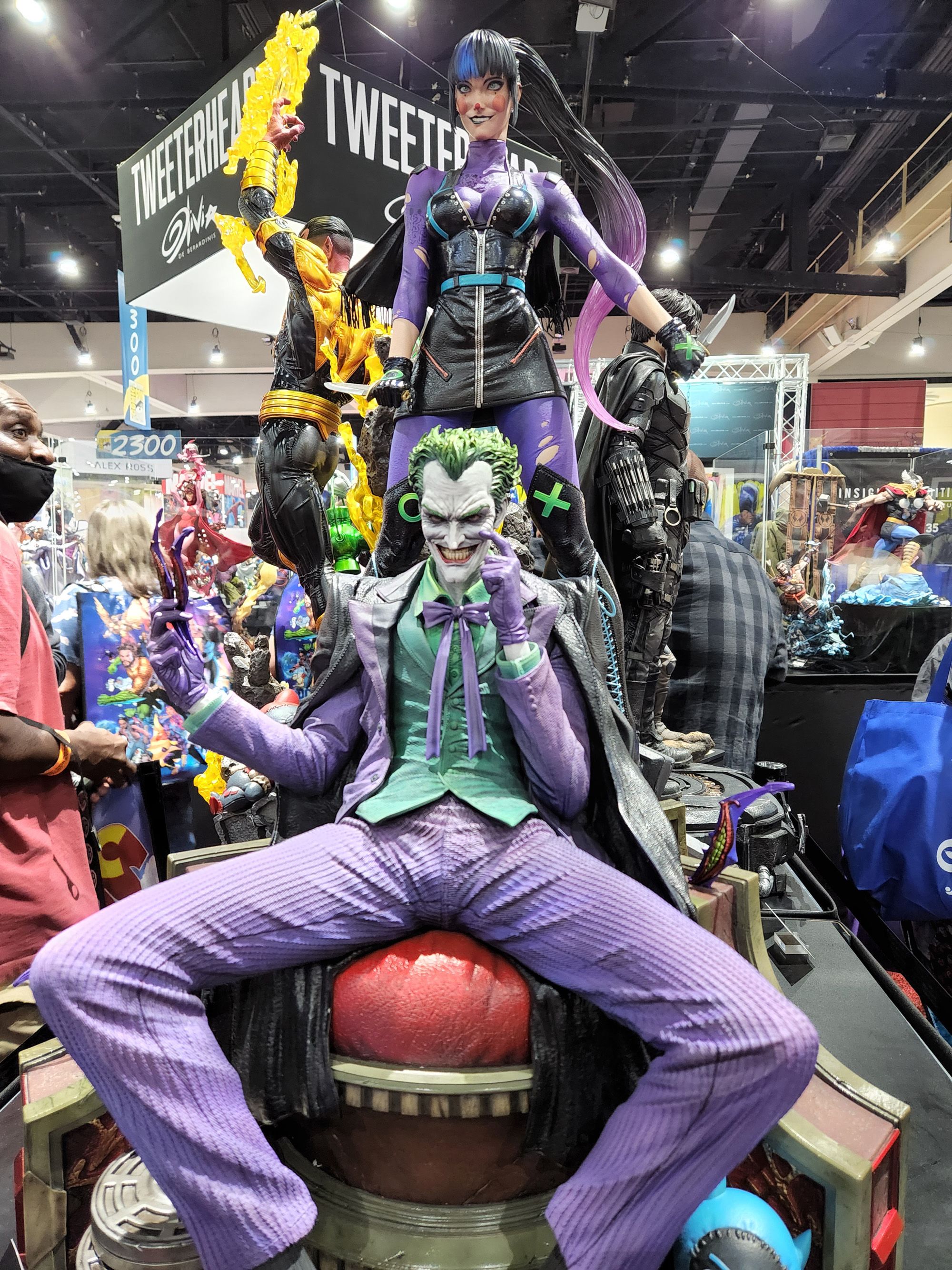 SDCC 2022 Sideshow Booth Joker
