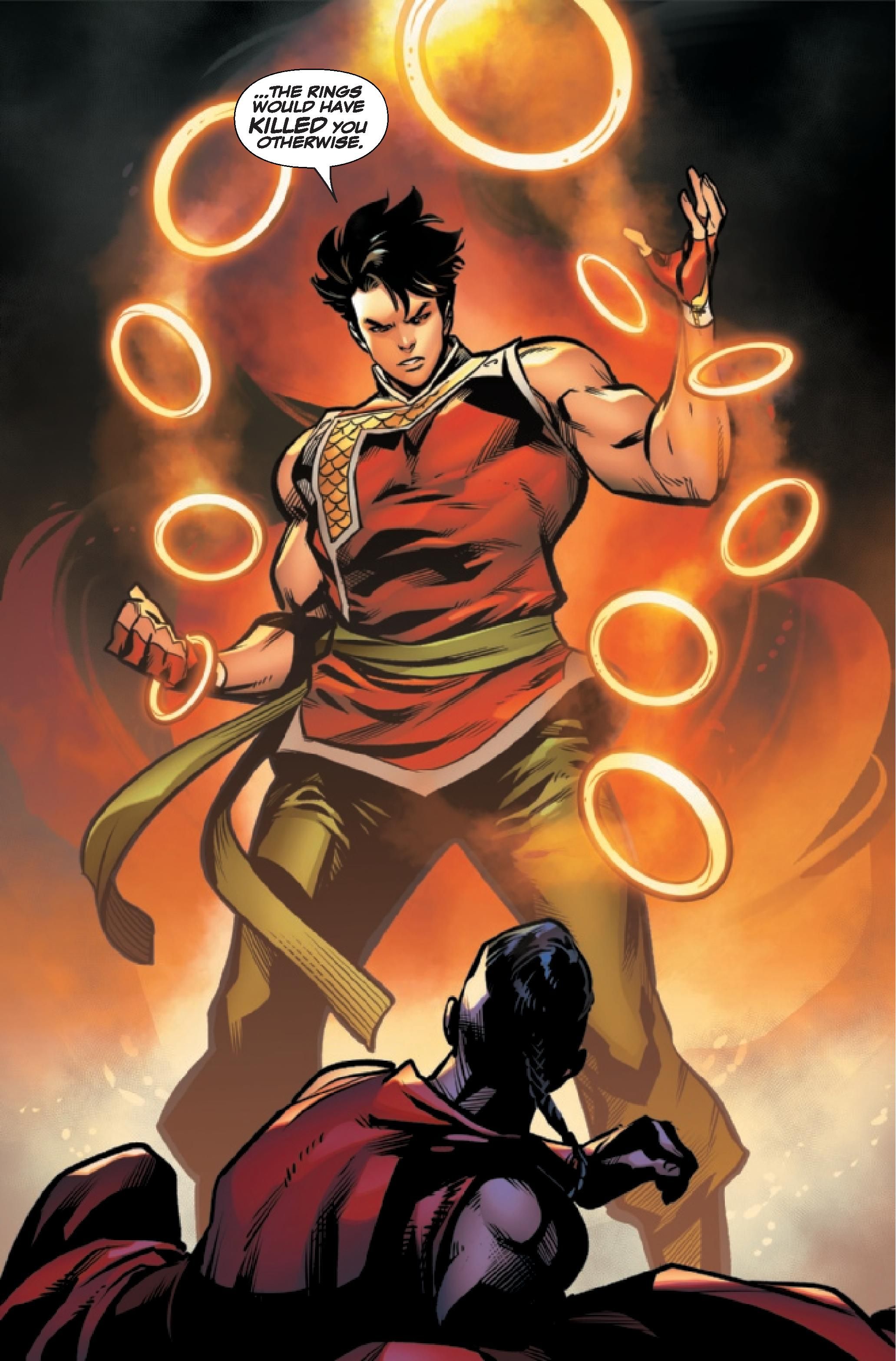 Shang-Chi Confirms His Ten Rings Are Secretly Evil