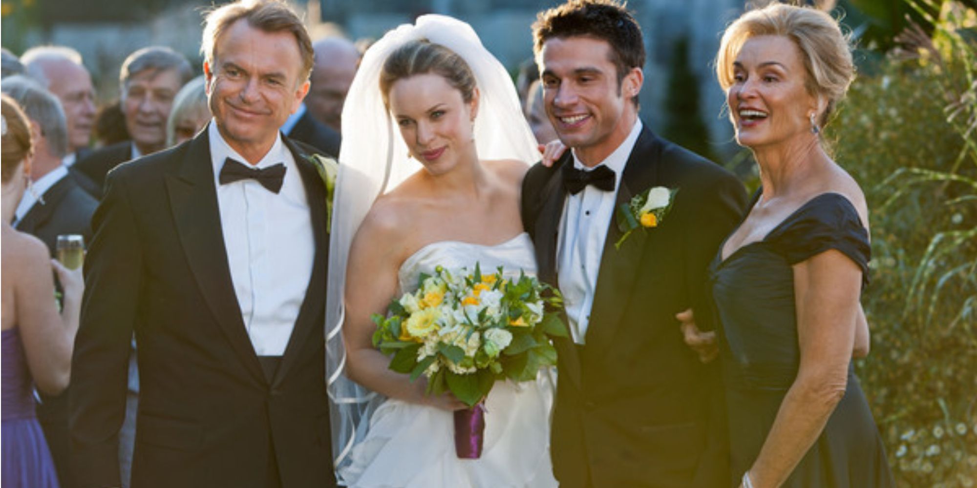 Sam Neill and Jessica Lange in The Vow