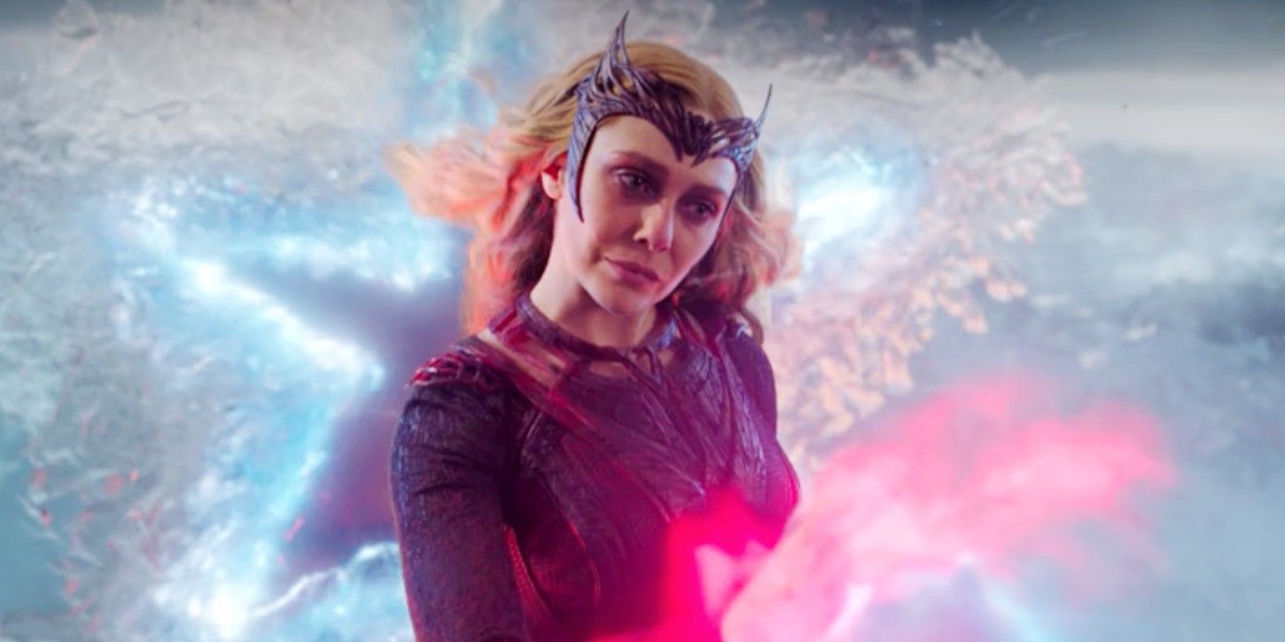 Scarlet Witch Fights America in Doctor Strange 2