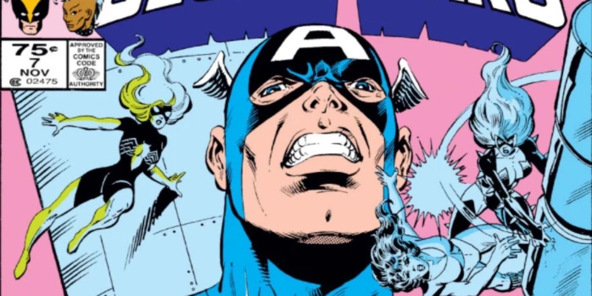 Captain America looms on the cover of Secret Wars