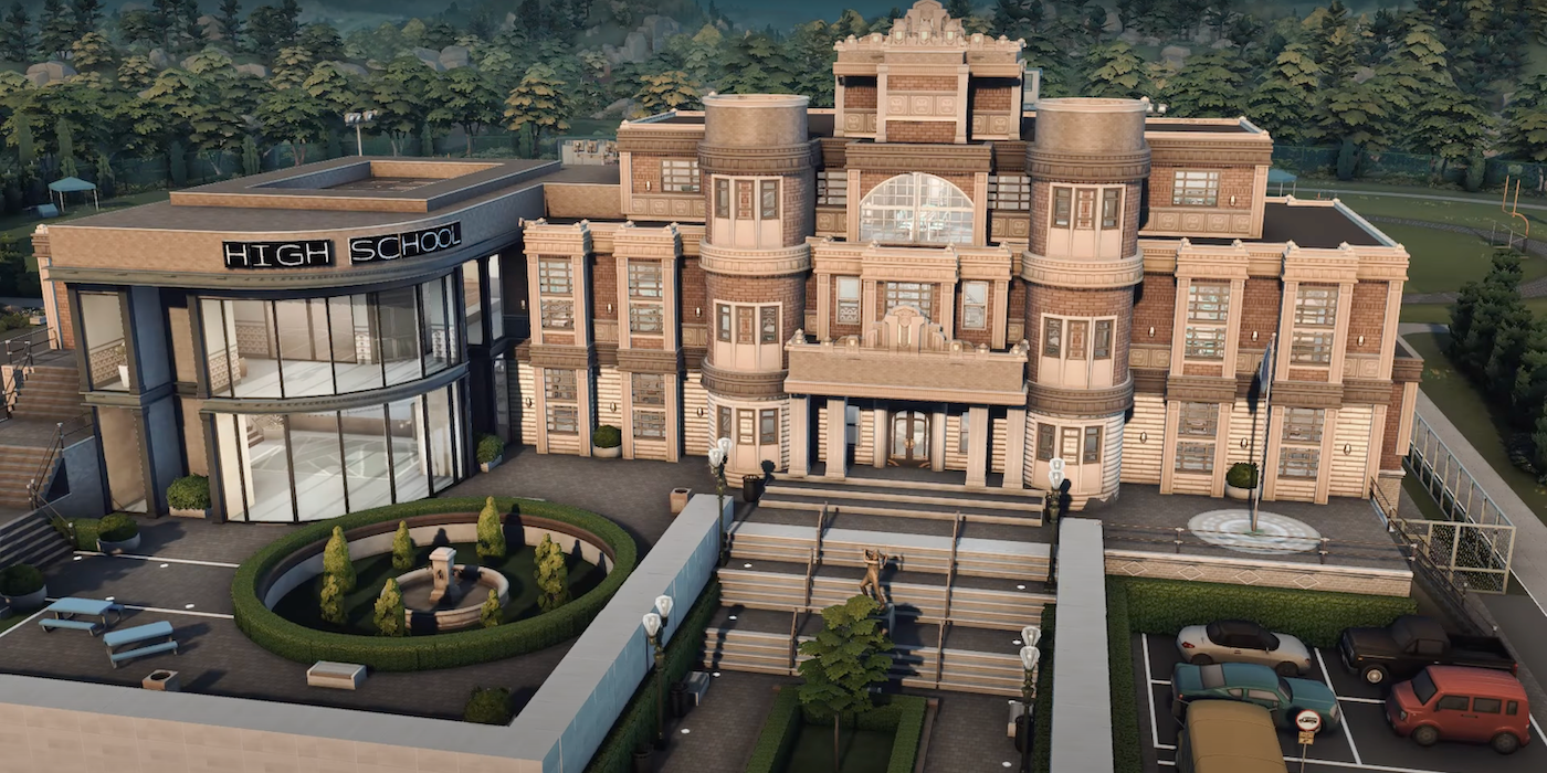 Sims 4 high school speed build
