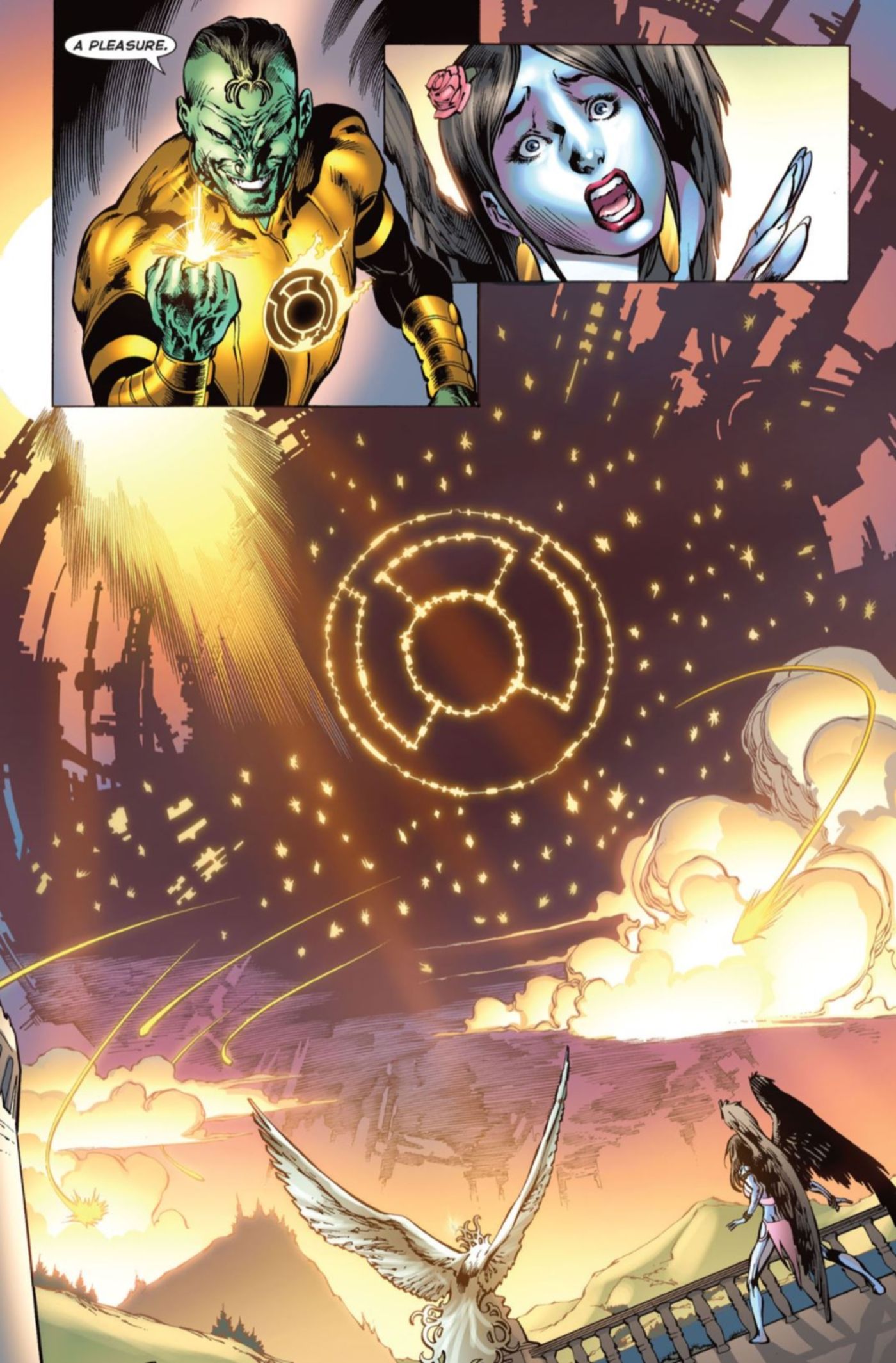 Sinestro Corps Ranx DC Comics