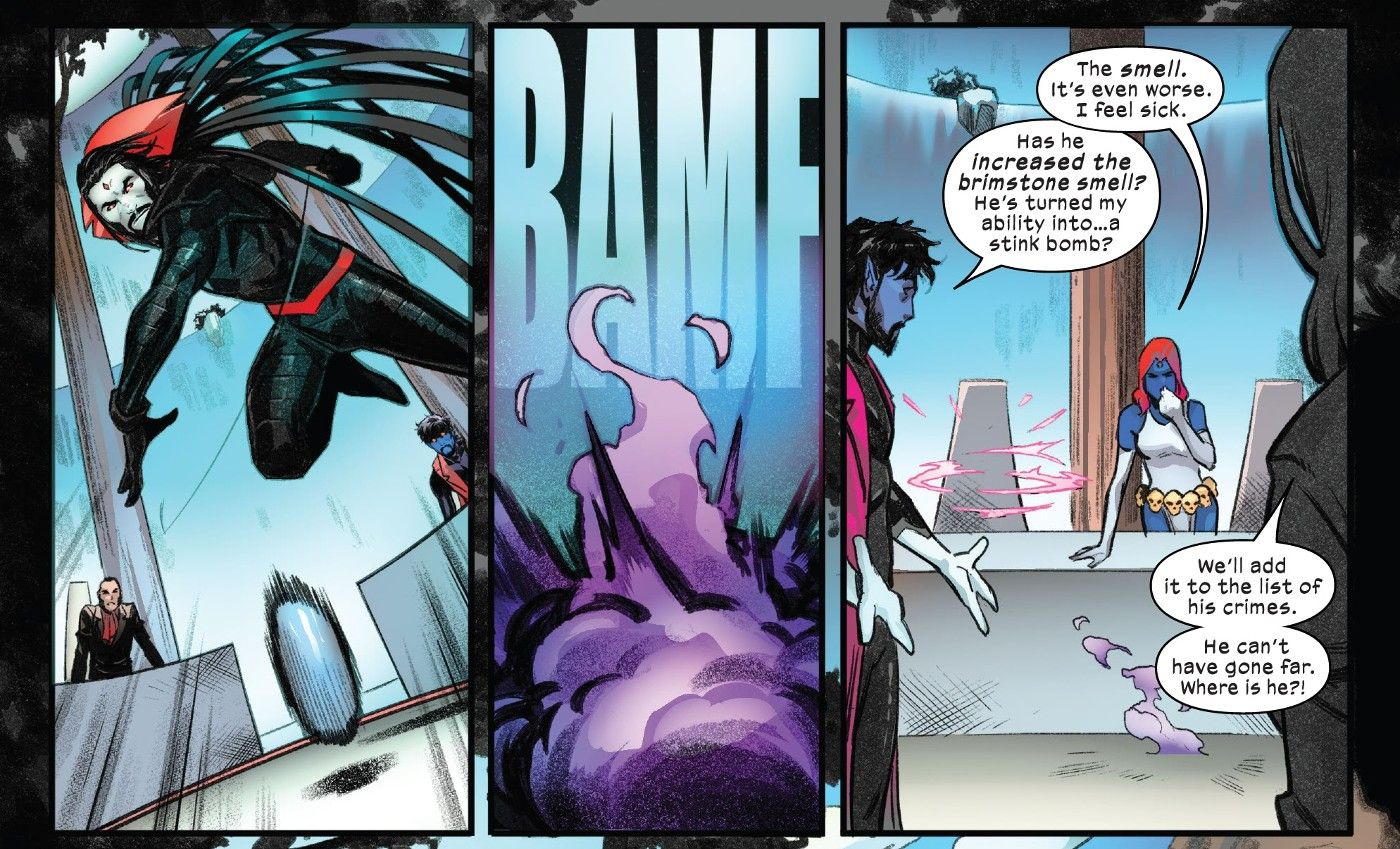 Nightcrawler’s Teleportation Power Gets Its Most Revolting Upgrade Ever