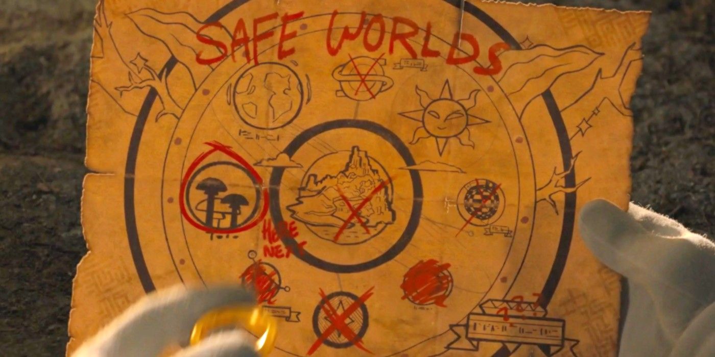 Sonic the Hedgehog Safe Worlds Map