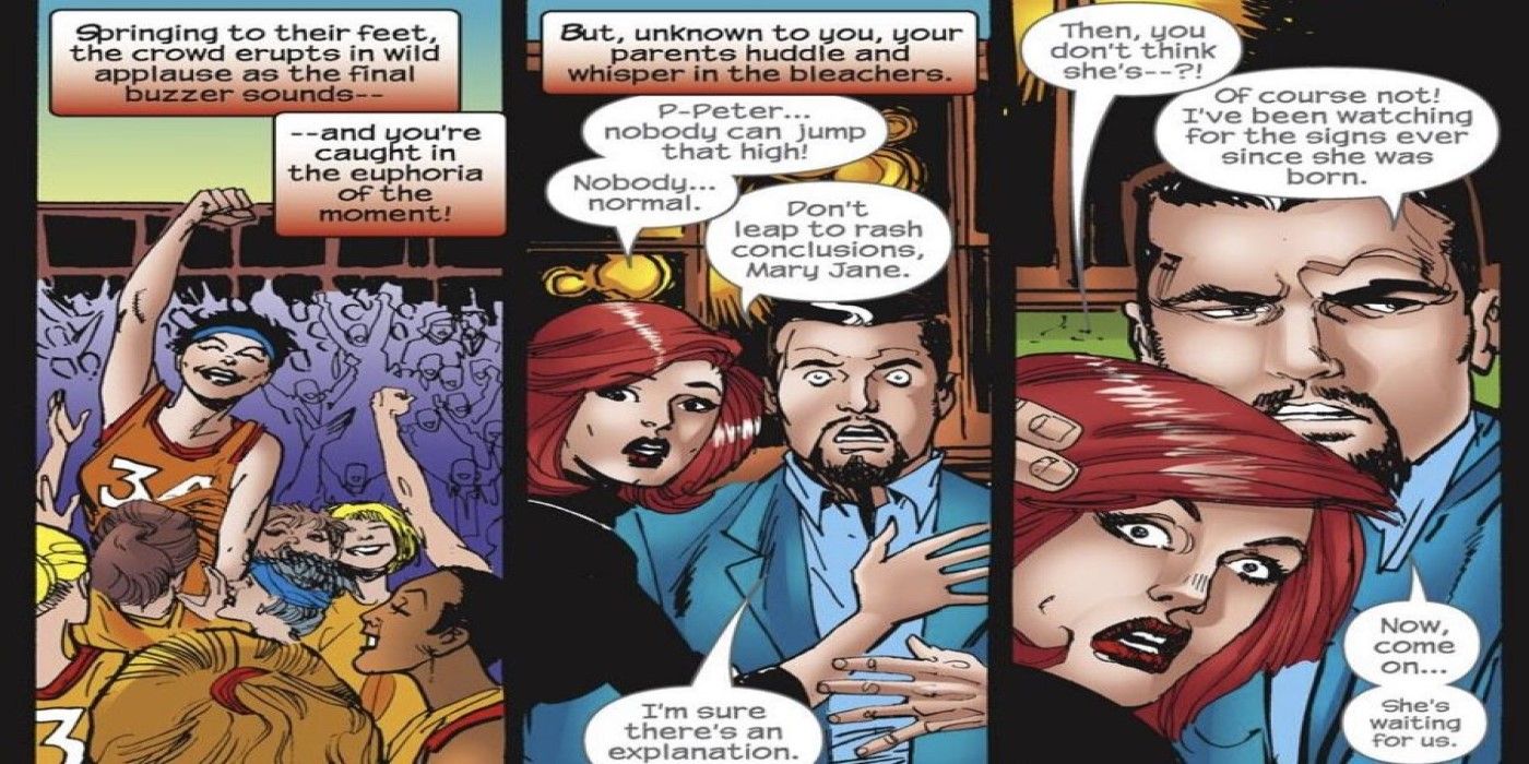Mayday Peter and Mary Jane Parker in Spider-Girl