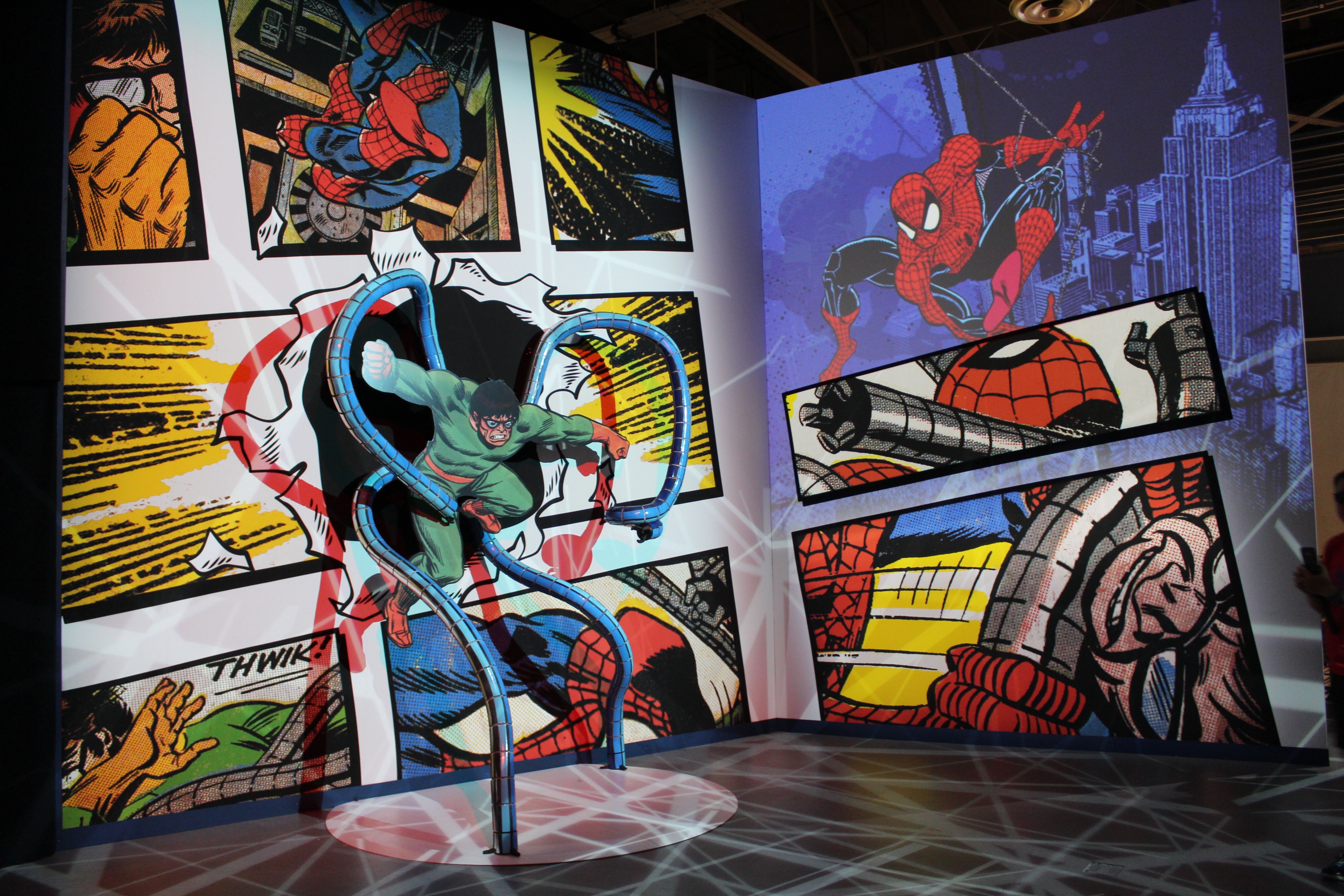 Spider Man Exhibit Doctor Octopus SDCC Museum 2022