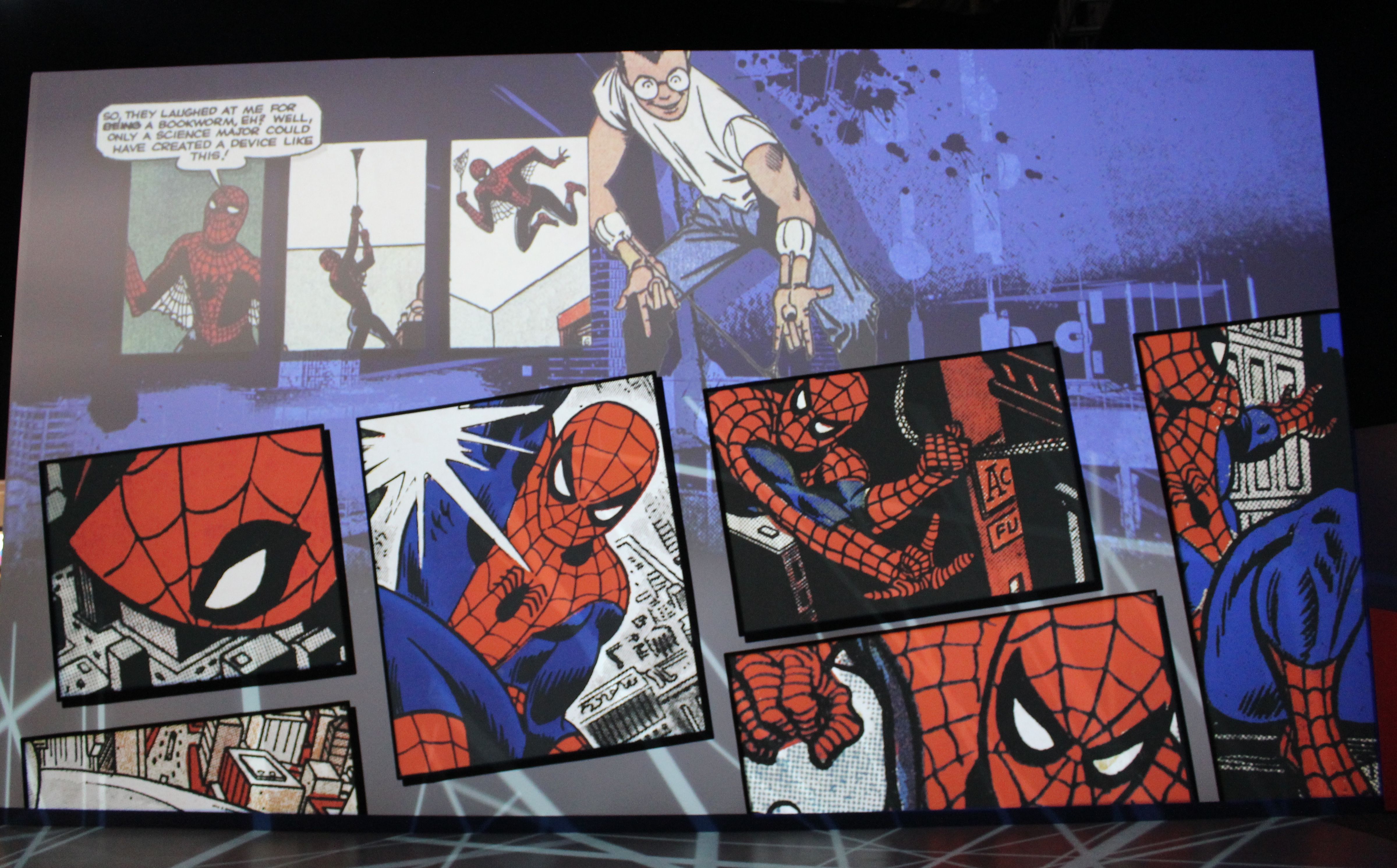 Spider-Man-Mural-Exhibit-SDCC-Museum-2022