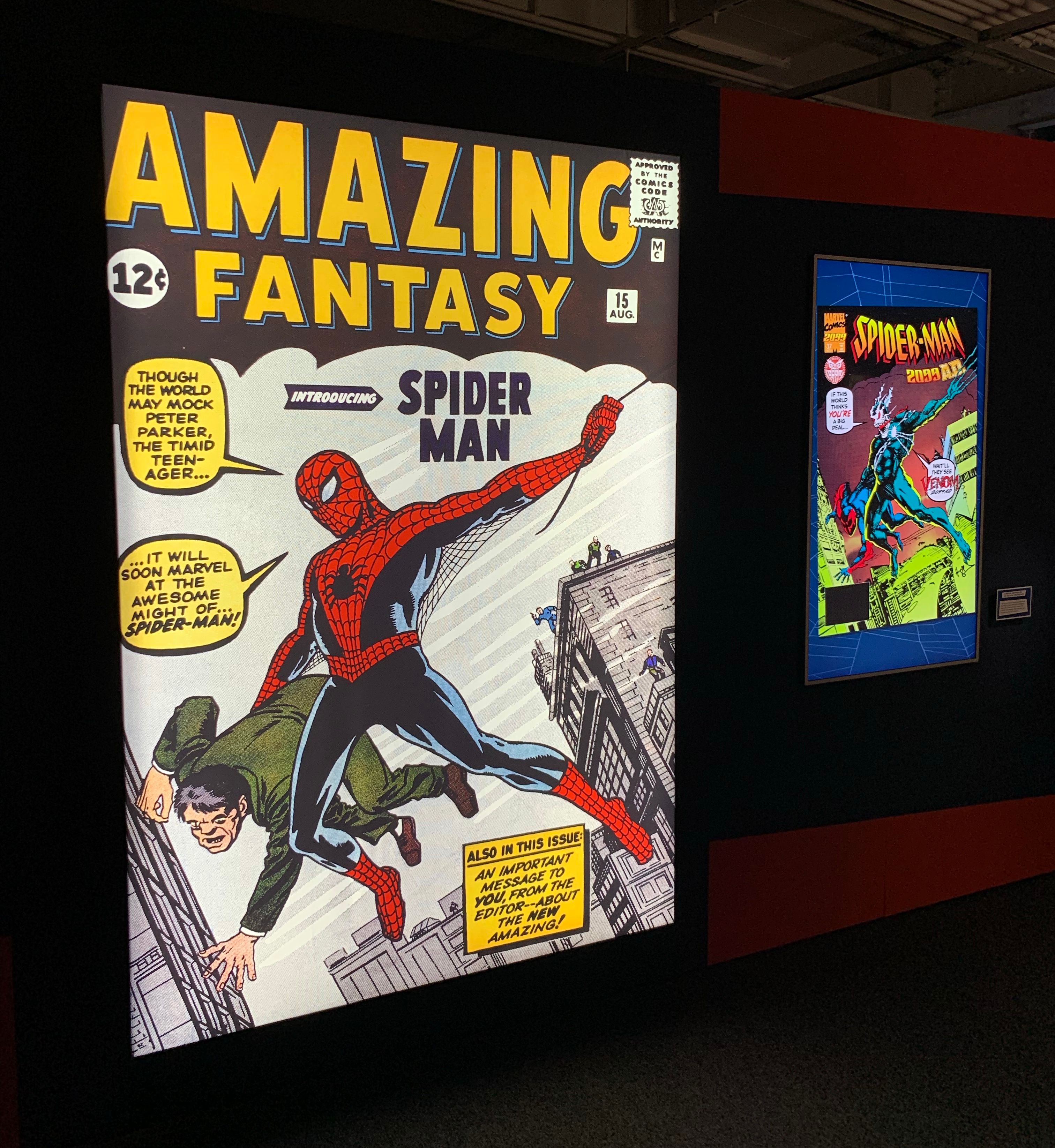 Spider-Man-SDCC-Museum-Amazing-Fantasy-15-2099