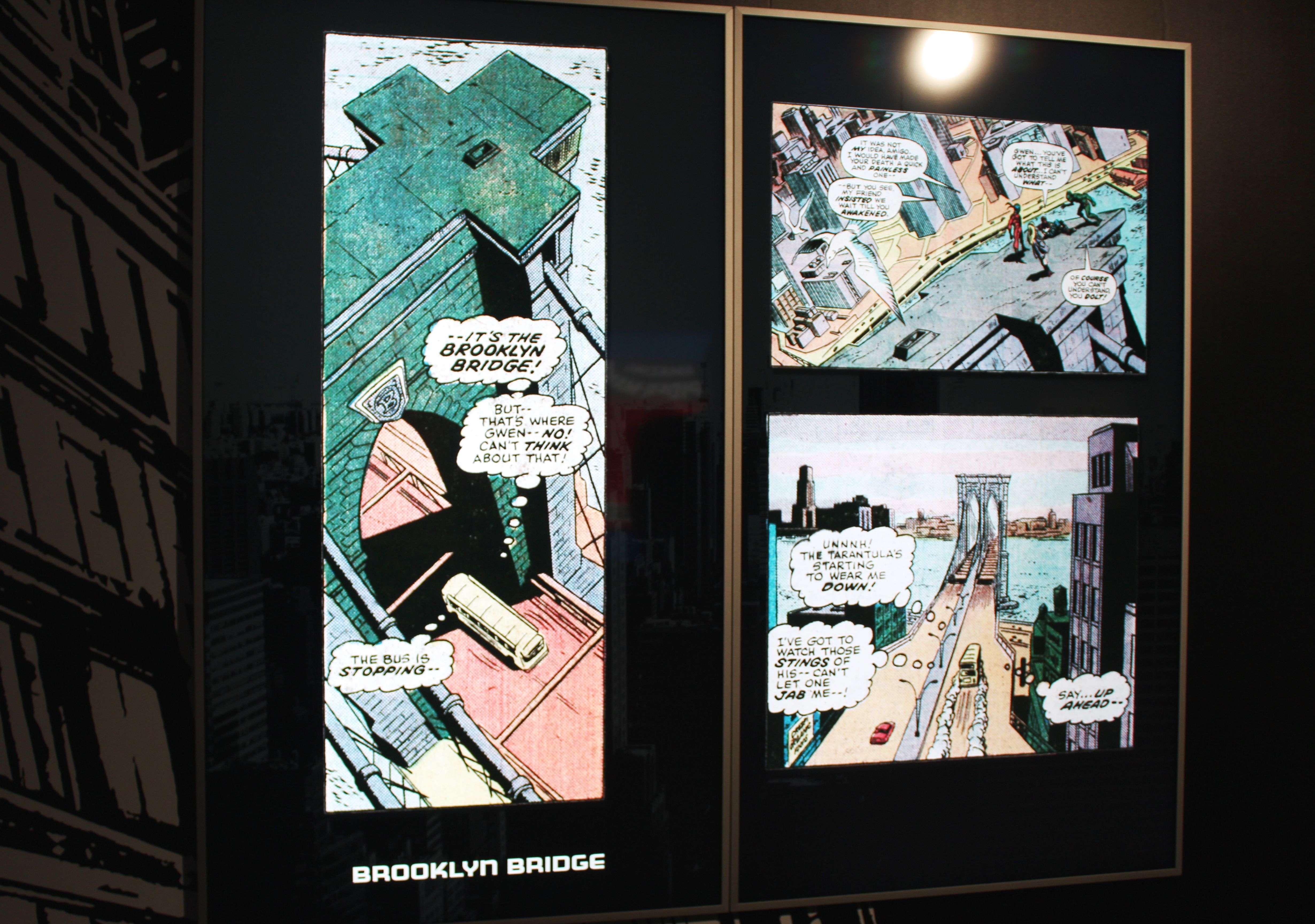 Spider-Man-SDCC-New-York-Installation-Ross-Andru-Brooklyn-Bridge